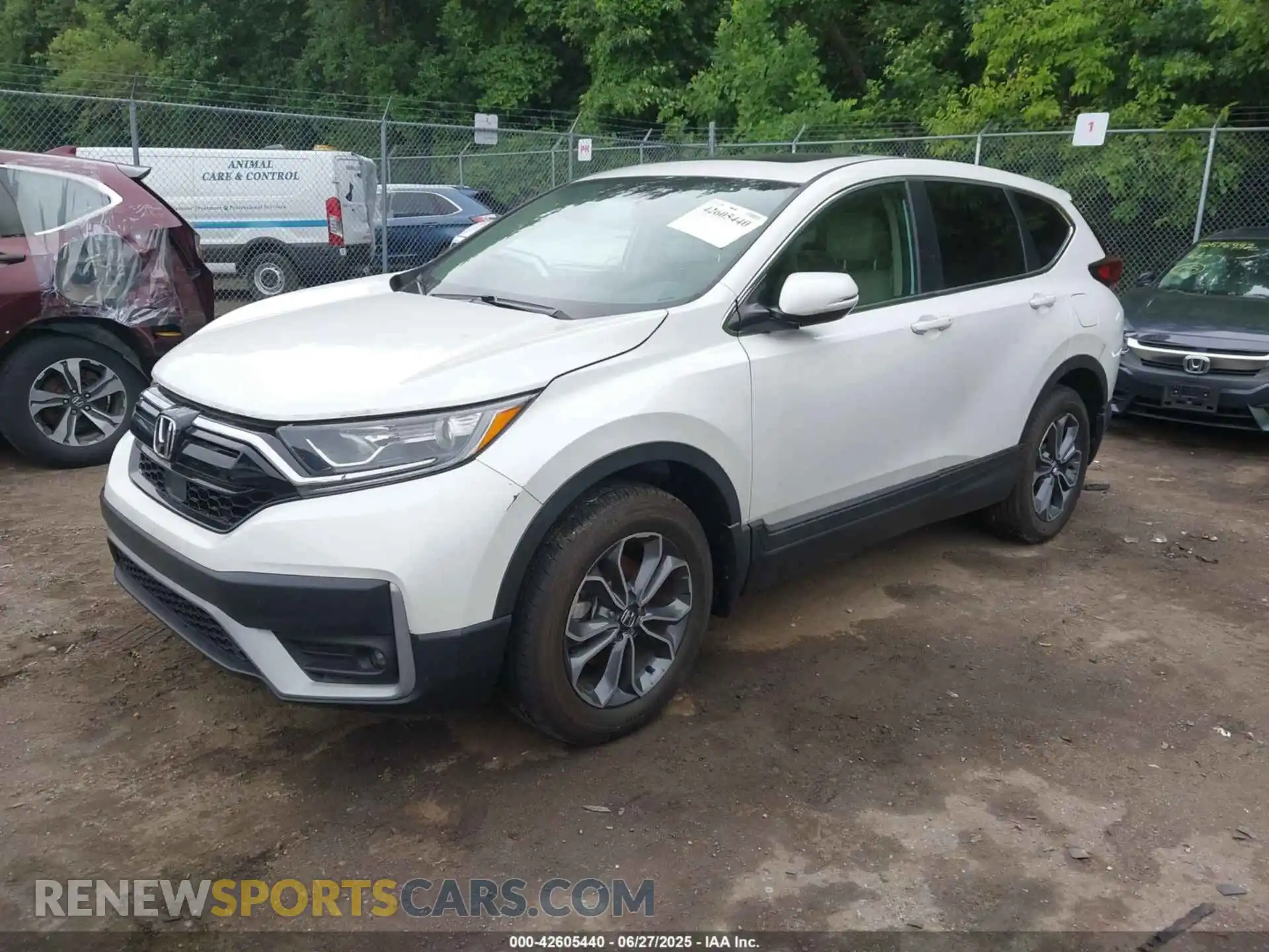2 fotografías del automóvil dañado 5J6RW2H83NA013154 HONDA CR-V 2022