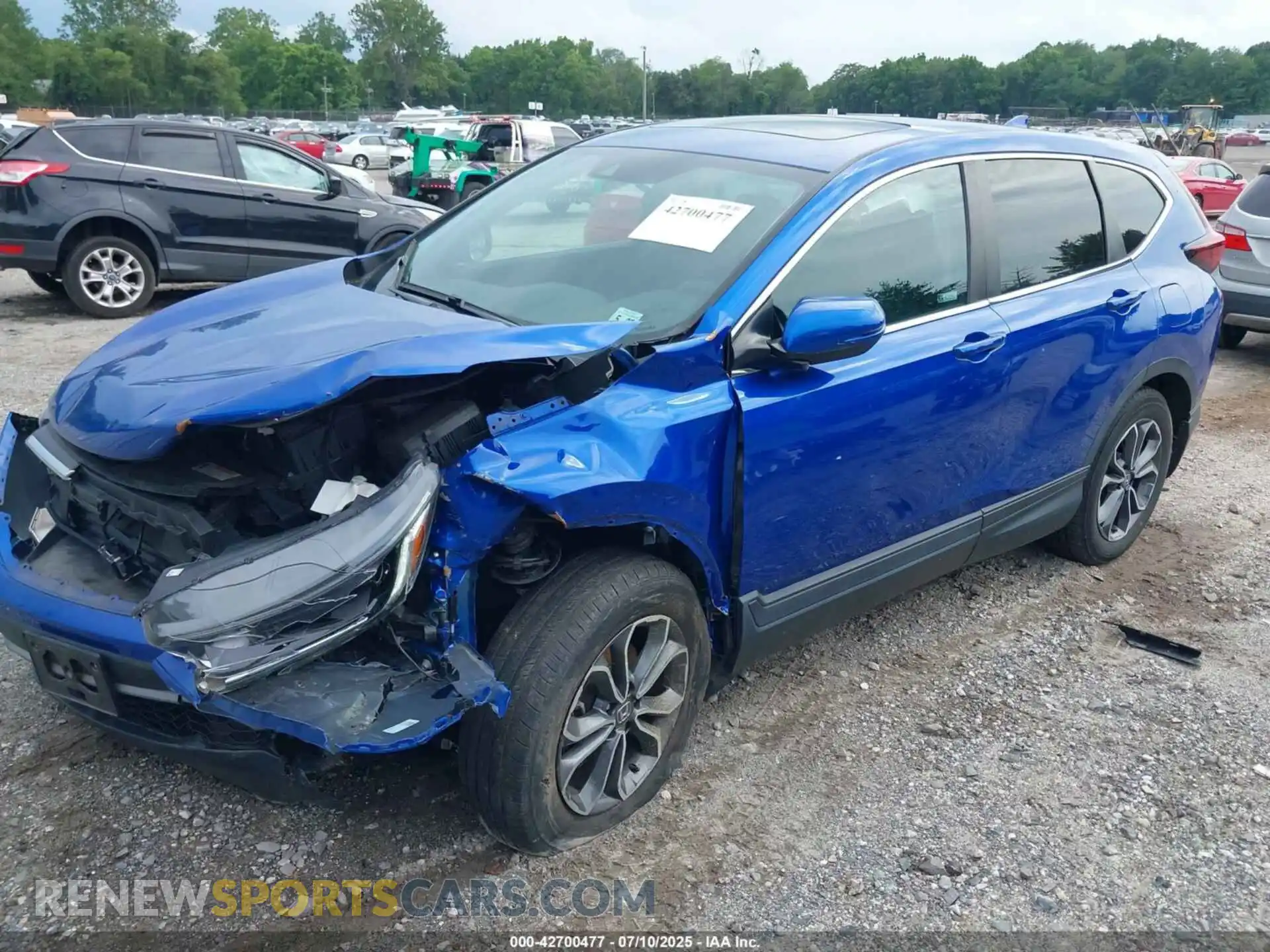 2 fotografías del automóvil dañado 7FARW2H59NE012968 HONDA CR-V 2022