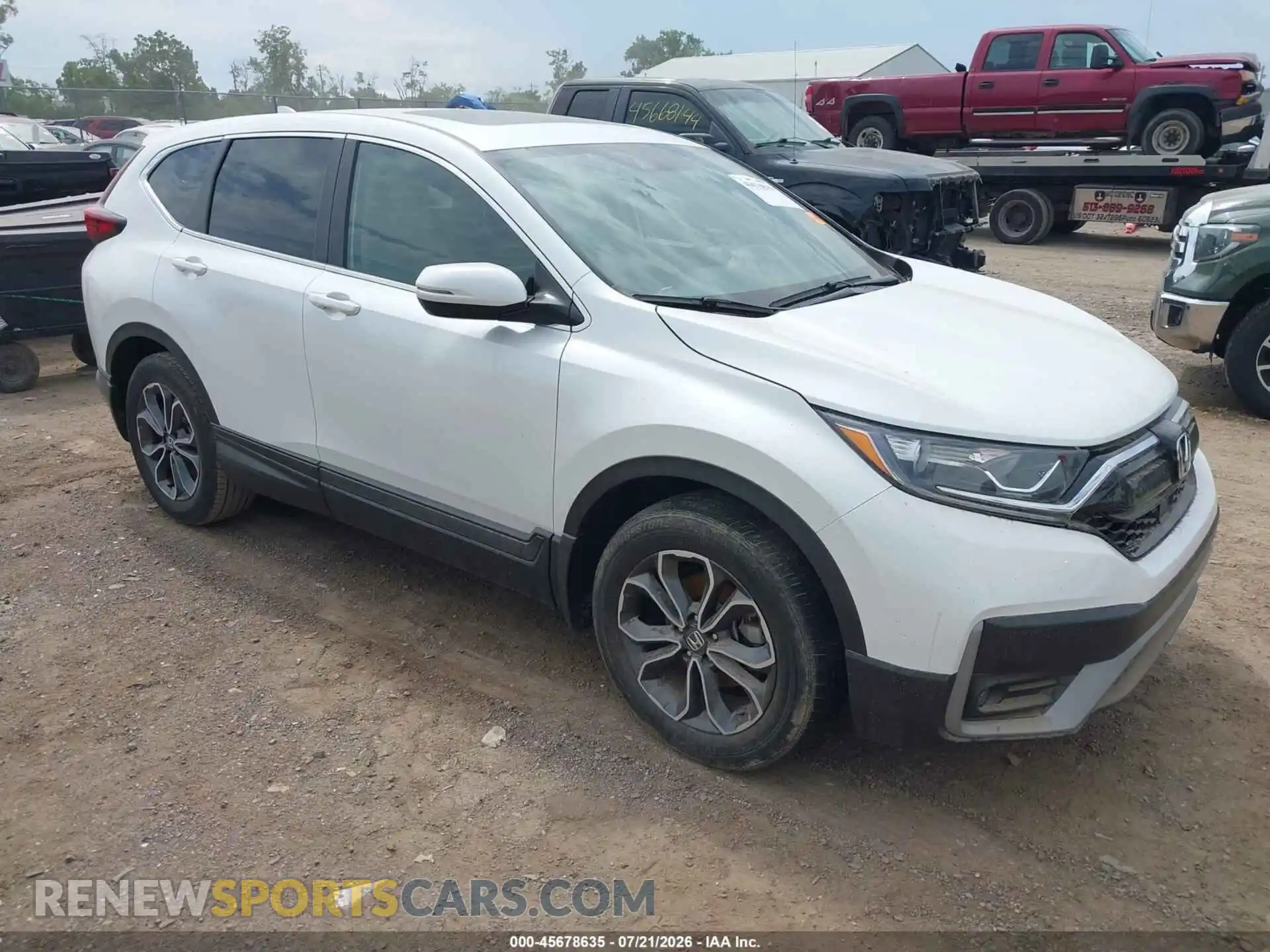 1 Фотография поврежденного автомобиля 7FARW2H5XNE051777 HONDA CR-V 2022