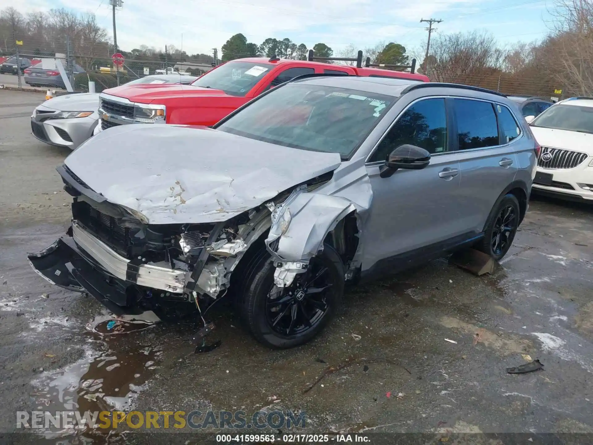 2 Photograph of a damaged car 2HKRS5H54PH706805 HONDA CR-V 2023