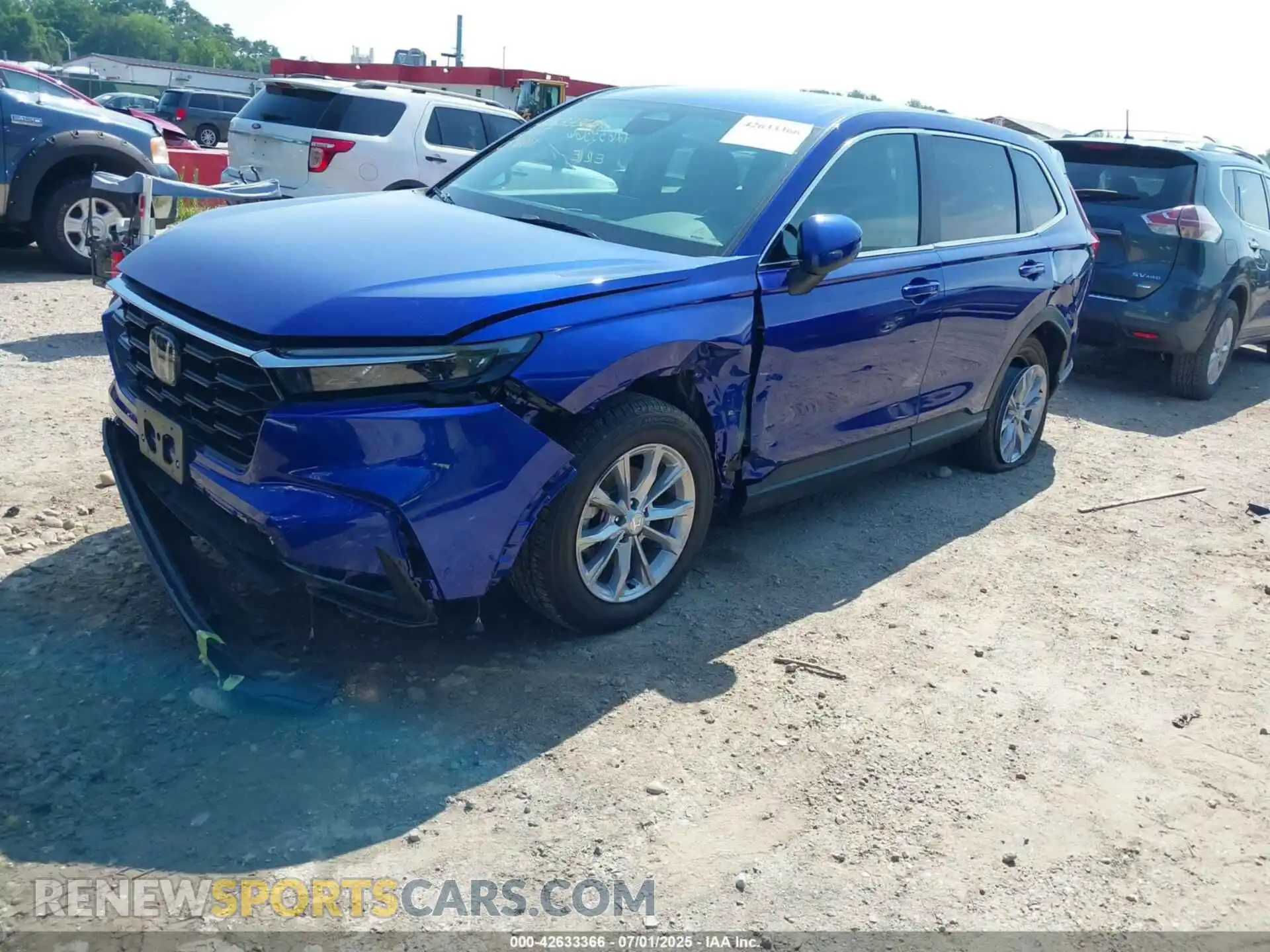 2 Photograph of a damaged car 5J6RS4H79PL005565 HONDA CR-V 2023