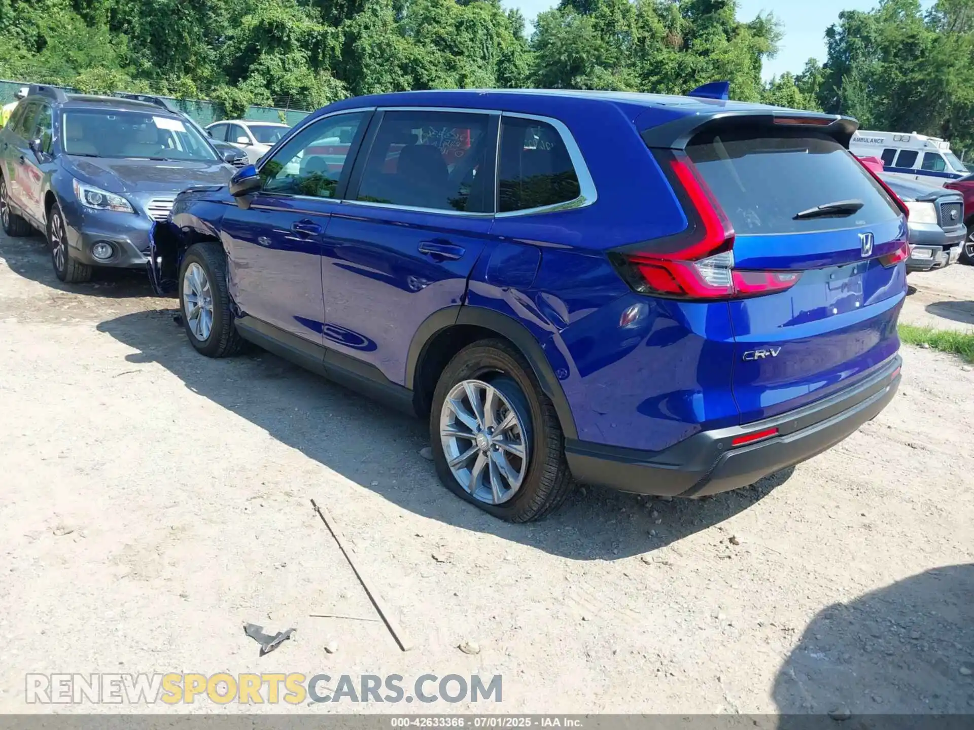 3 Photograph of a damaged car 5J6RS4H79PL005565 HONDA CR-V 2023
