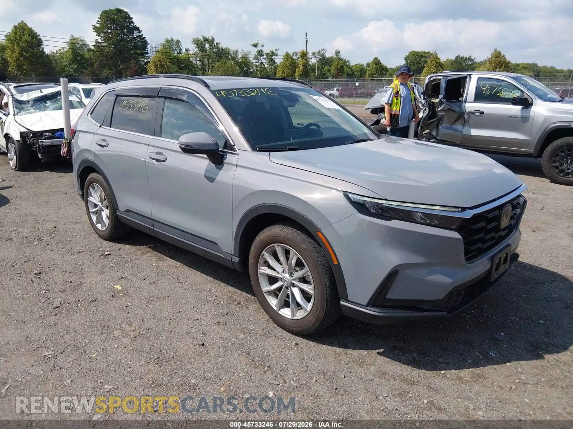 1 fotografías del automóvil dañado 7FARS4H74RE011340 HONDA CR-V 2024