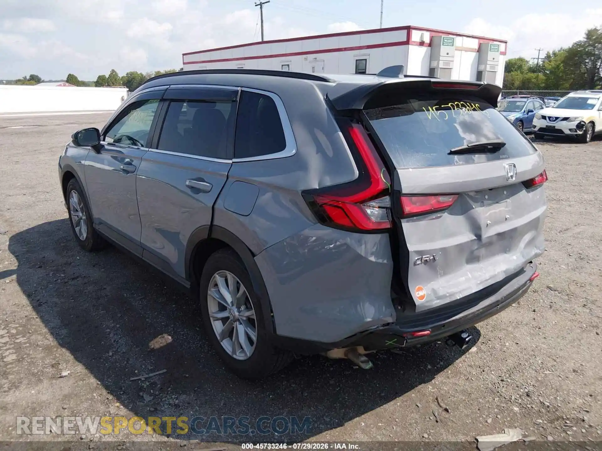 3 fotografías del automóvil dañado 7FARS4H74RE011340 HONDA CR-V 2024