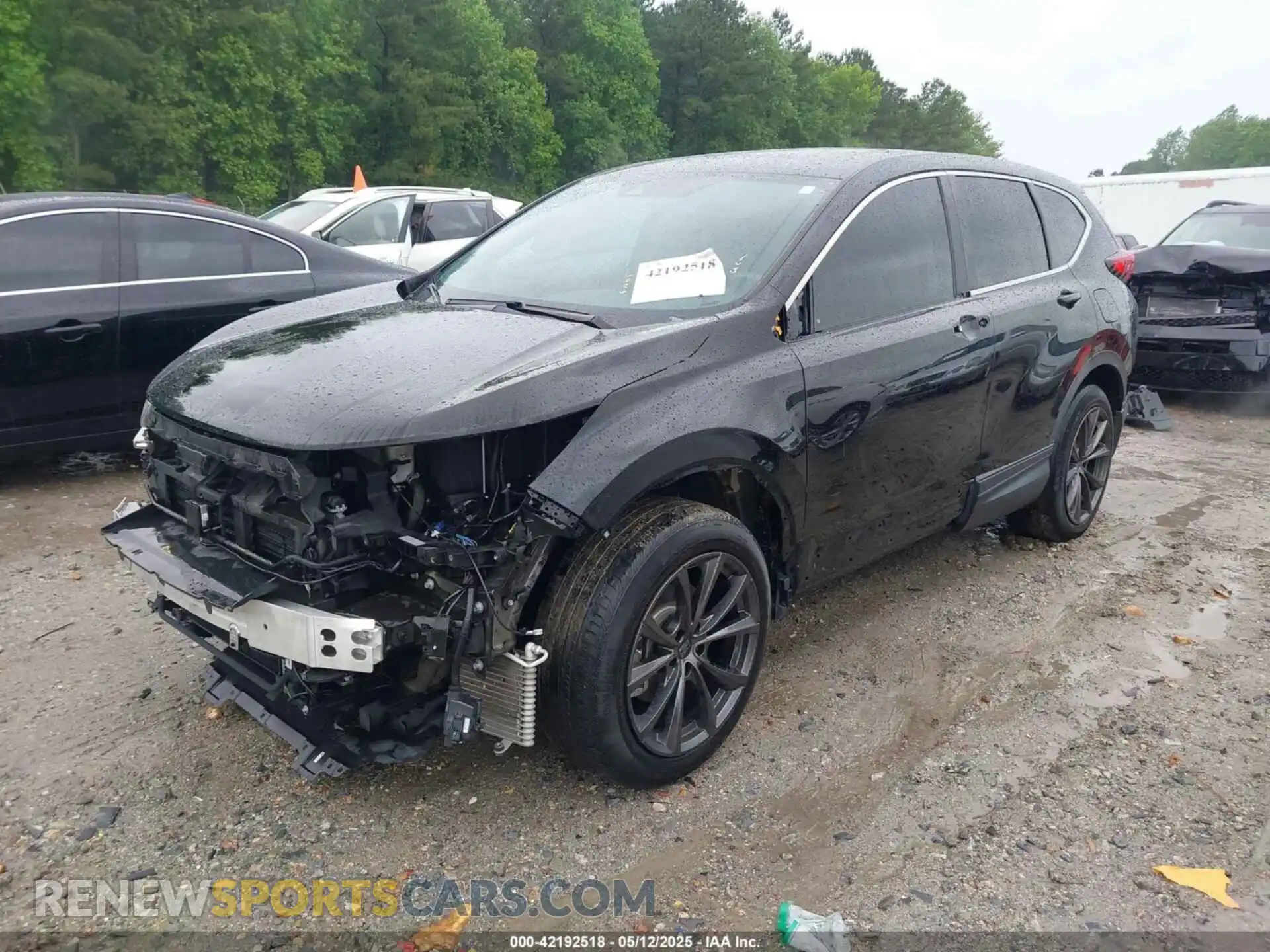 2 Photograph of a damaged car 7FART6H53LE006791 HONDA CR-V HYBRID 2020