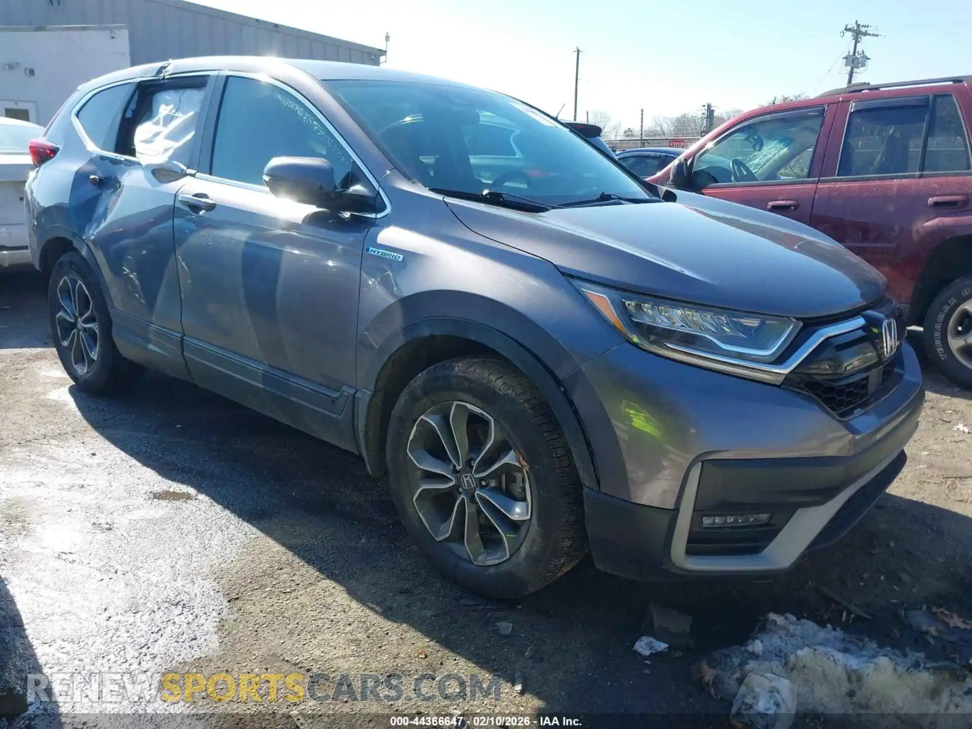 1 Photograph of a damaged car 7FART6H54ME026047 HONDA CR-V HYBRID 2021