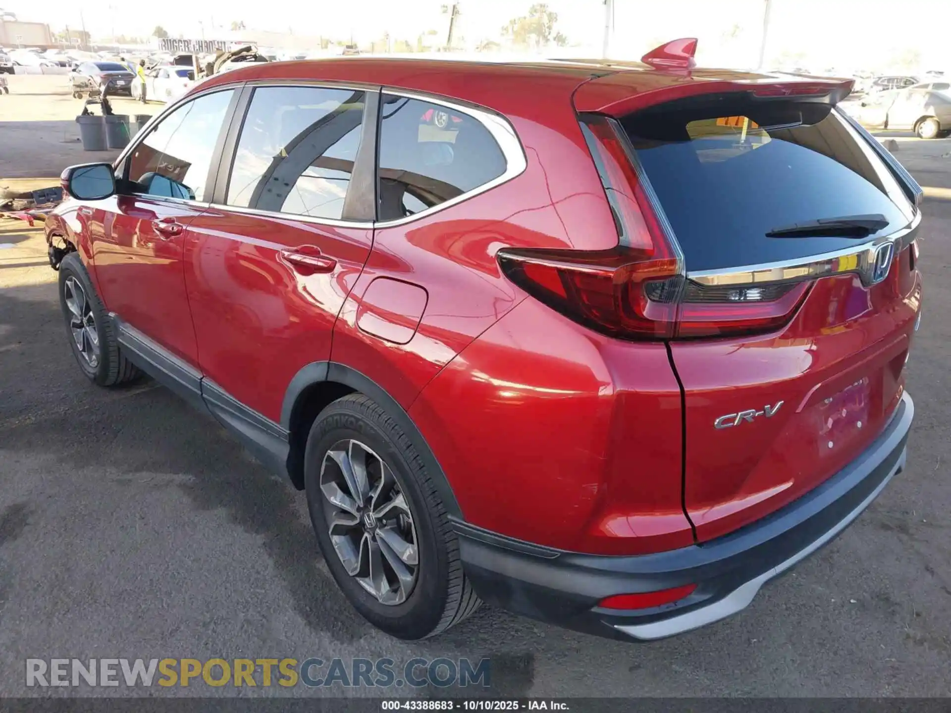 3 Фотография поврежденного автомобиля 7FART6H55ME009936 HONDA CR-V HYBRID 2021