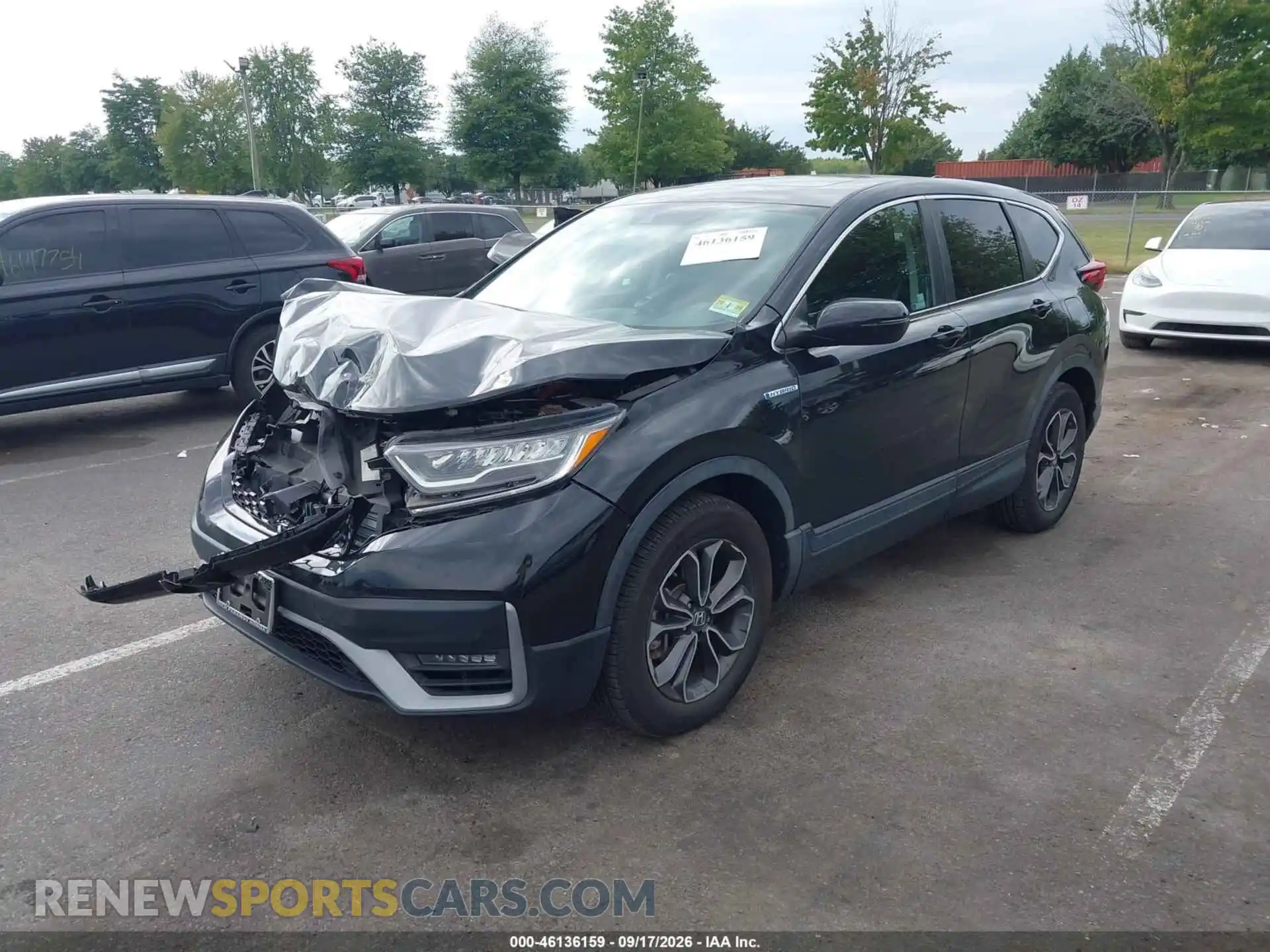 2 Photograph of a damaged car 7FART6H57ME008108 HONDA CR-V HYBRID 2021