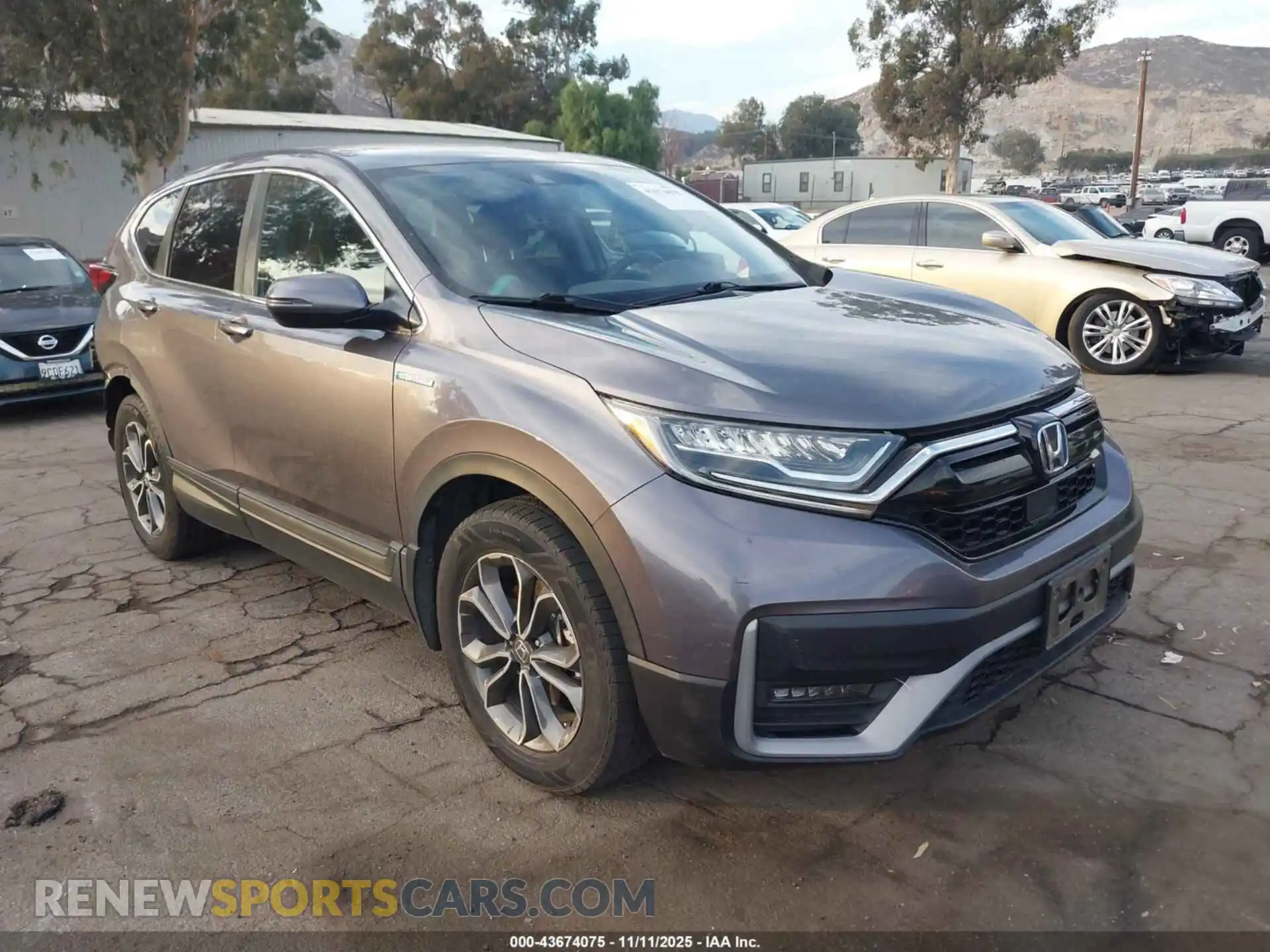 1 Photograph of a damaged car 7FART6H57ME010263 HONDA CR-V HYBRID 2021