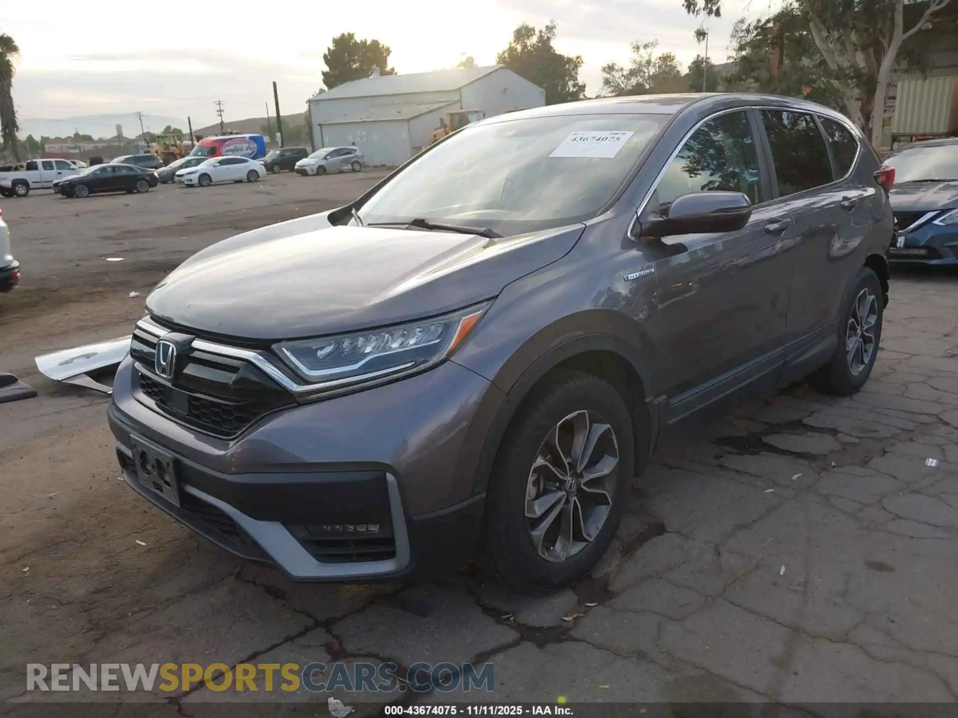 2 Photograph of a damaged car 7FART6H57ME010263 HONDA CR-V HYBRID 2021