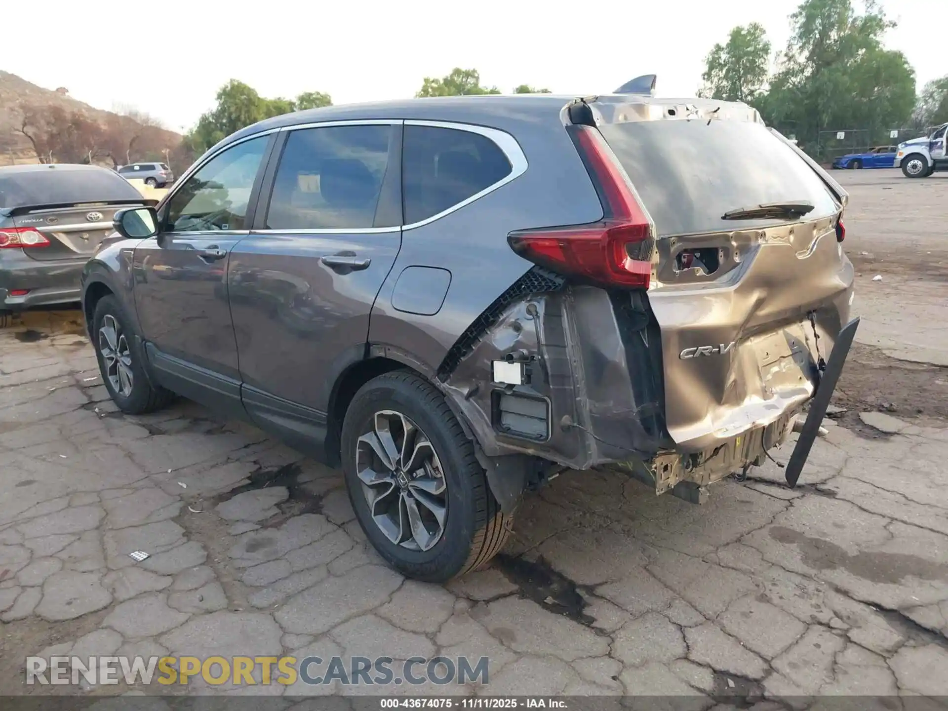3 Photograph of a damaged car 7FART6H57ME010263 HONDA CR-V HYBRID 2021