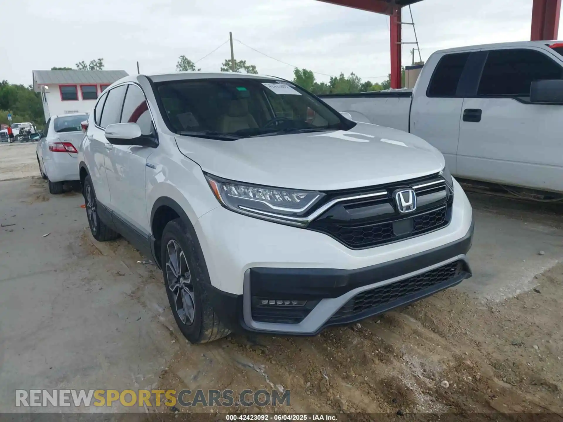 1 Photograph of a damaged car 7FART6H80ME029098 HONDA CR-V HYBRID 2021
