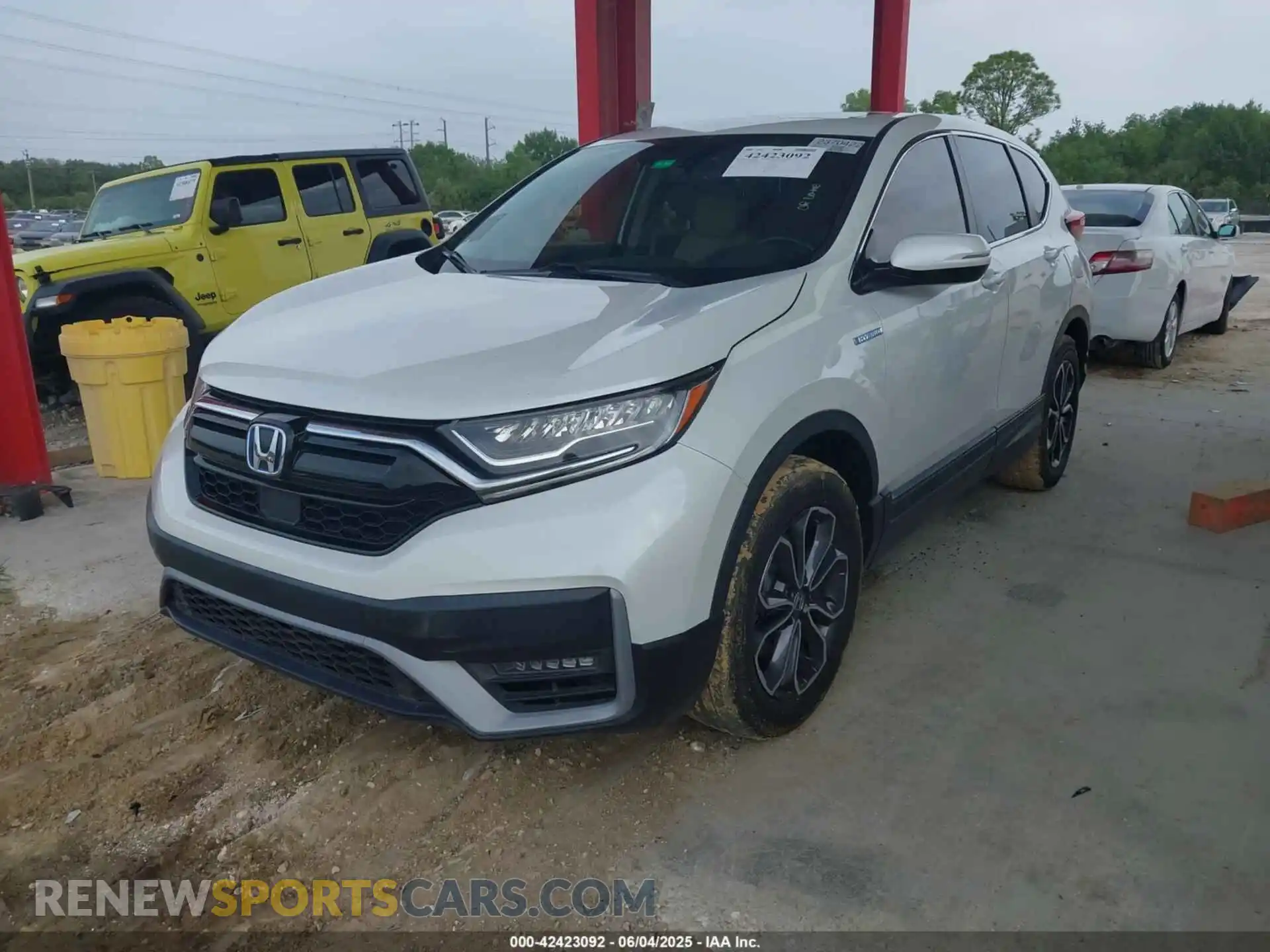 2 Photograph of a damaged car 7FART6H80ME029098 HONDA CR-V HYBRID 2021
