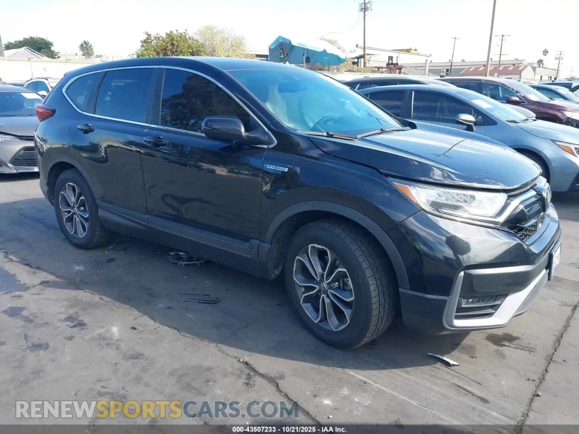 1 Фотография поврежденного автомобиля 7FART6H80ME034012 HONDA CR-V HYBRID 2021