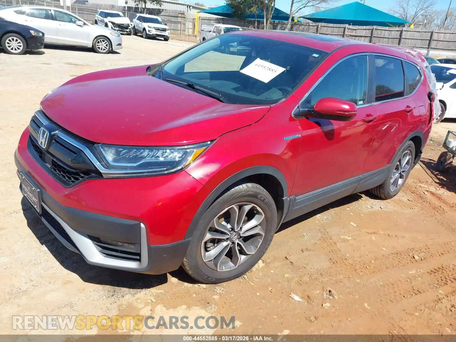 2 Photograph of a damaged car 7FART6H80ME036861 HONDA CR-V HYBRID 2021
