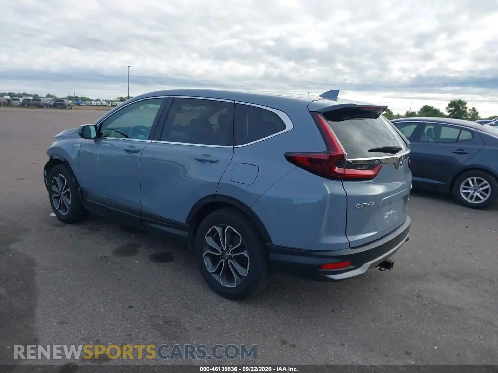 3 Photograph of a damaged car 7FART6H82ME005689 HONDA CR-V HYBRID 2021