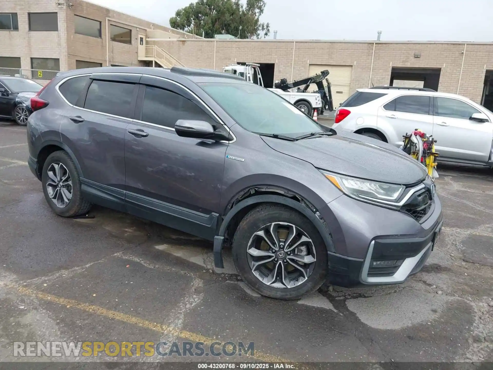 1 Photograph of a damaged car 7FART6H86ME011902 HONDA CR-V HYBRID 2021