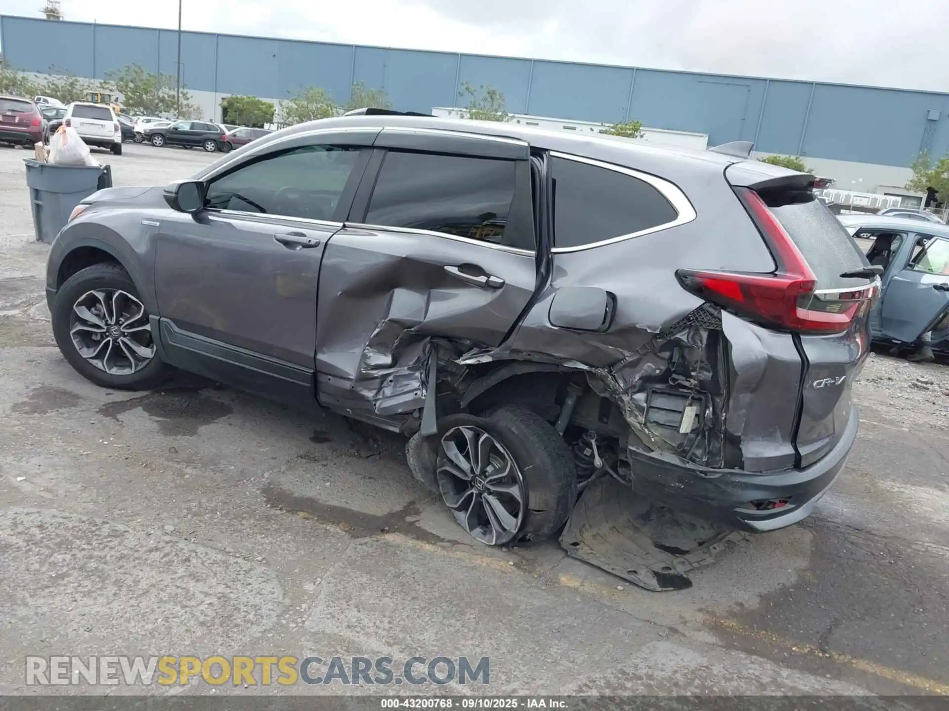 3 Photograph of a damaged car 7FART6H86ME011902 HONDA CR-V HYBRID 2021