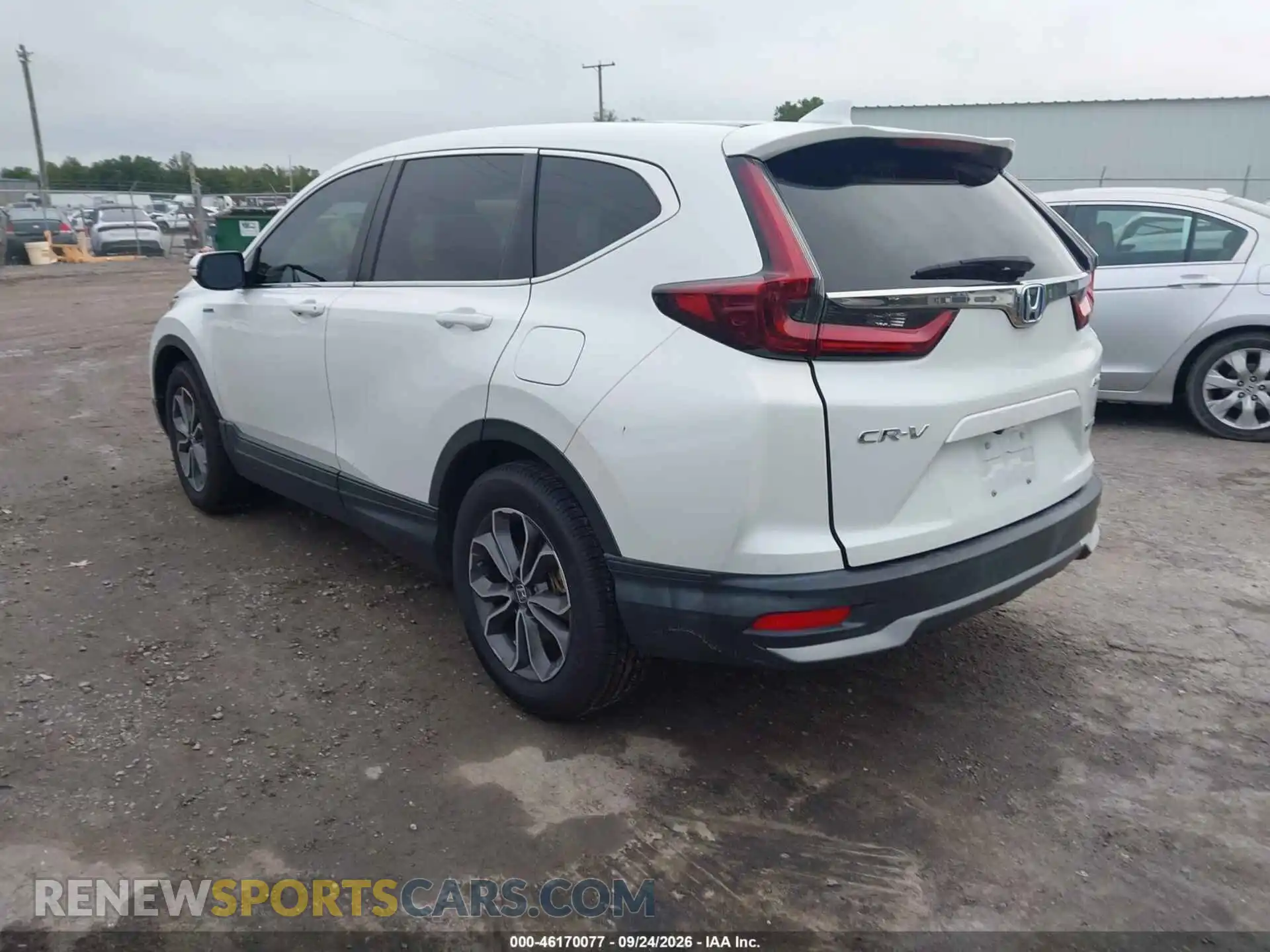 3 fotografías del automóvil dañado 7FART6H86ME014086 HONDA CR-V HYBRID 2021
