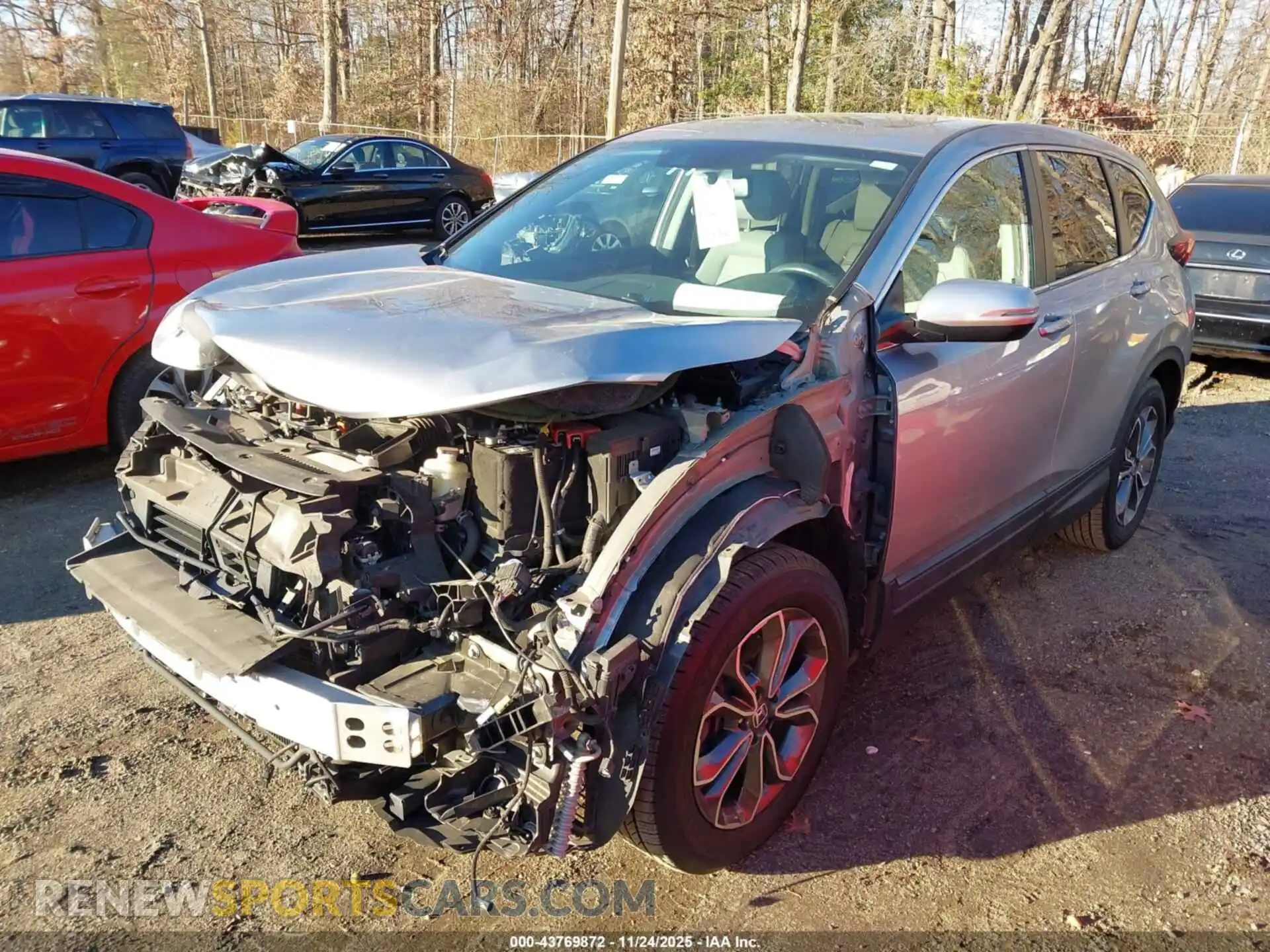 2 Photograph of a damaged car 7FART6H87ME006966 HONDA CR-V HYBRID 2021