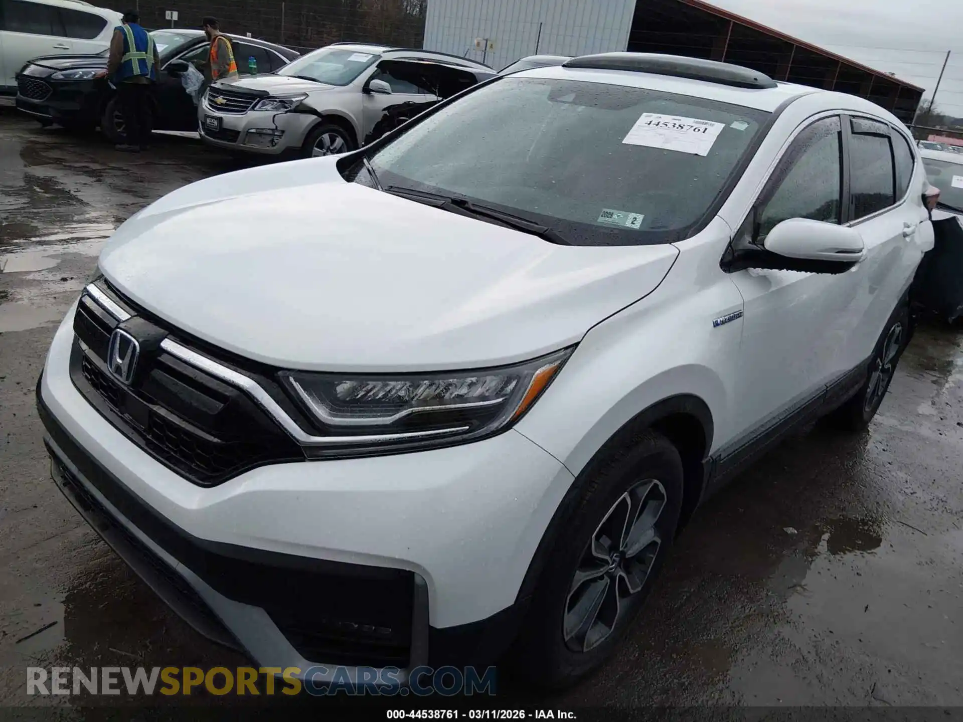 2 Photograph of a damaged car 7FART6H87ME012203 HONDA CR-V HYBRID 2021