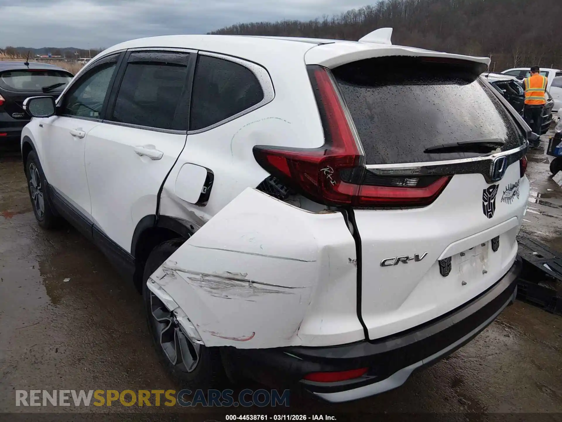 3 Photograph of a damaged car 7FART6H87ME012203 HONDA CR-V HYBRID 2021