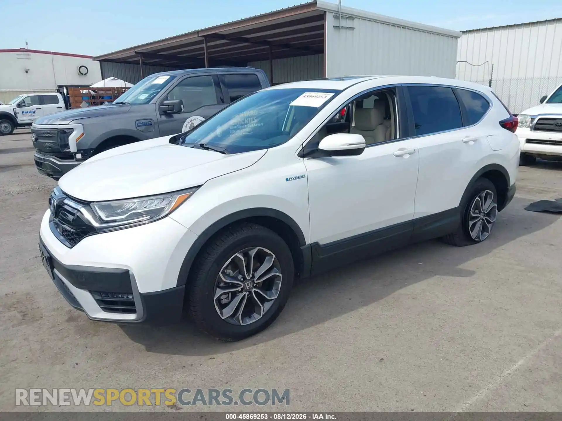 2 Photograph of a damaged car 7FART6H87ME012220 HONDA CR-V HYBRID 2021