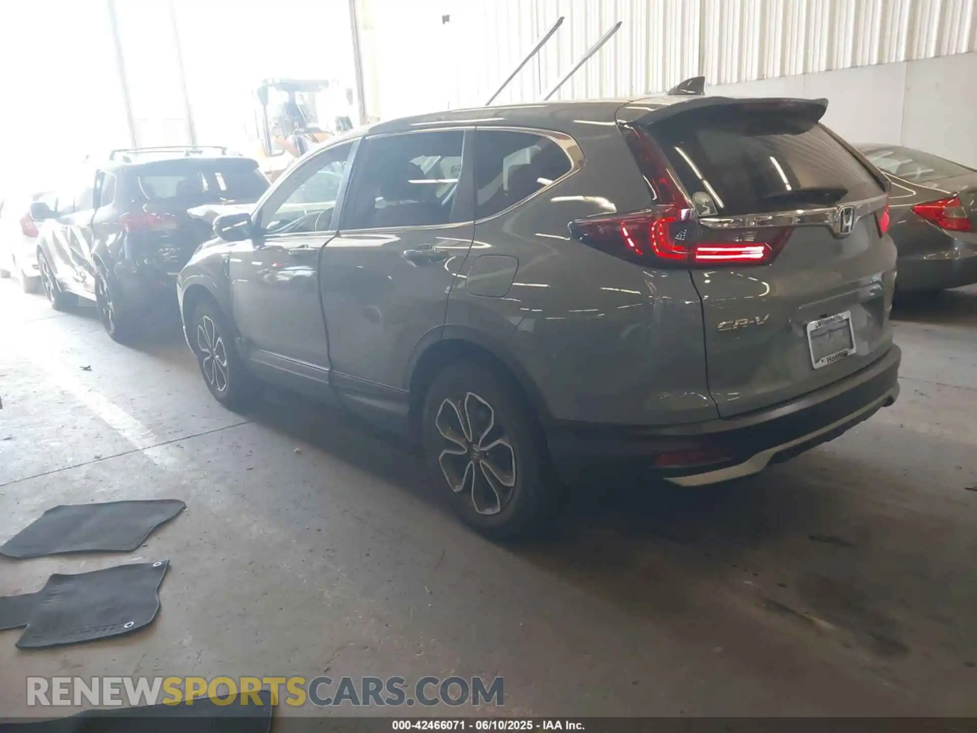 3 Photograph of a damaged car 7FART6H87ME036615 HONDA CR-V HYBRID 2021