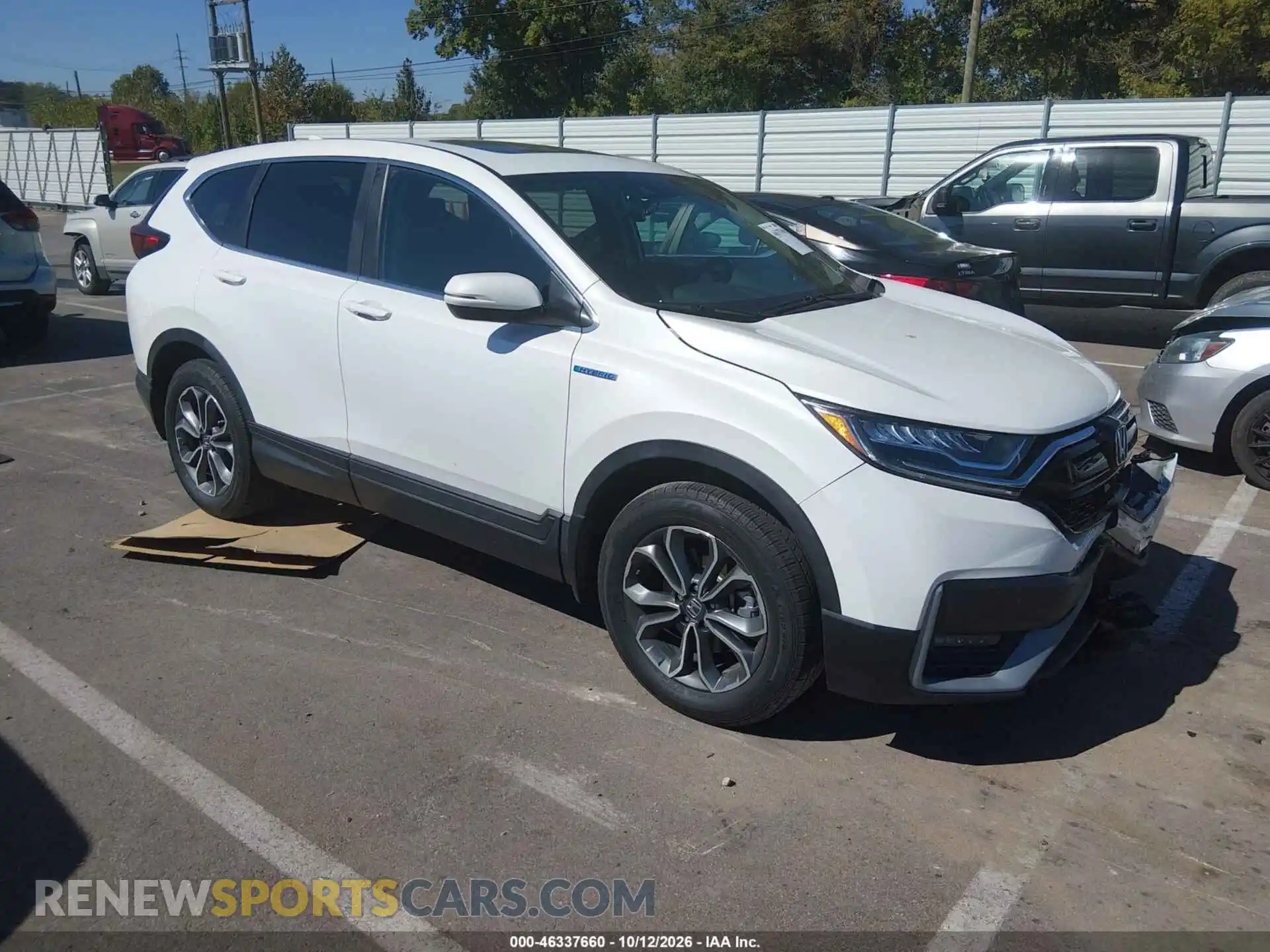 1 Фотография поврежденного автомобиля 7FART6H89ME024286 HONDA CR-V HYBRID 2021