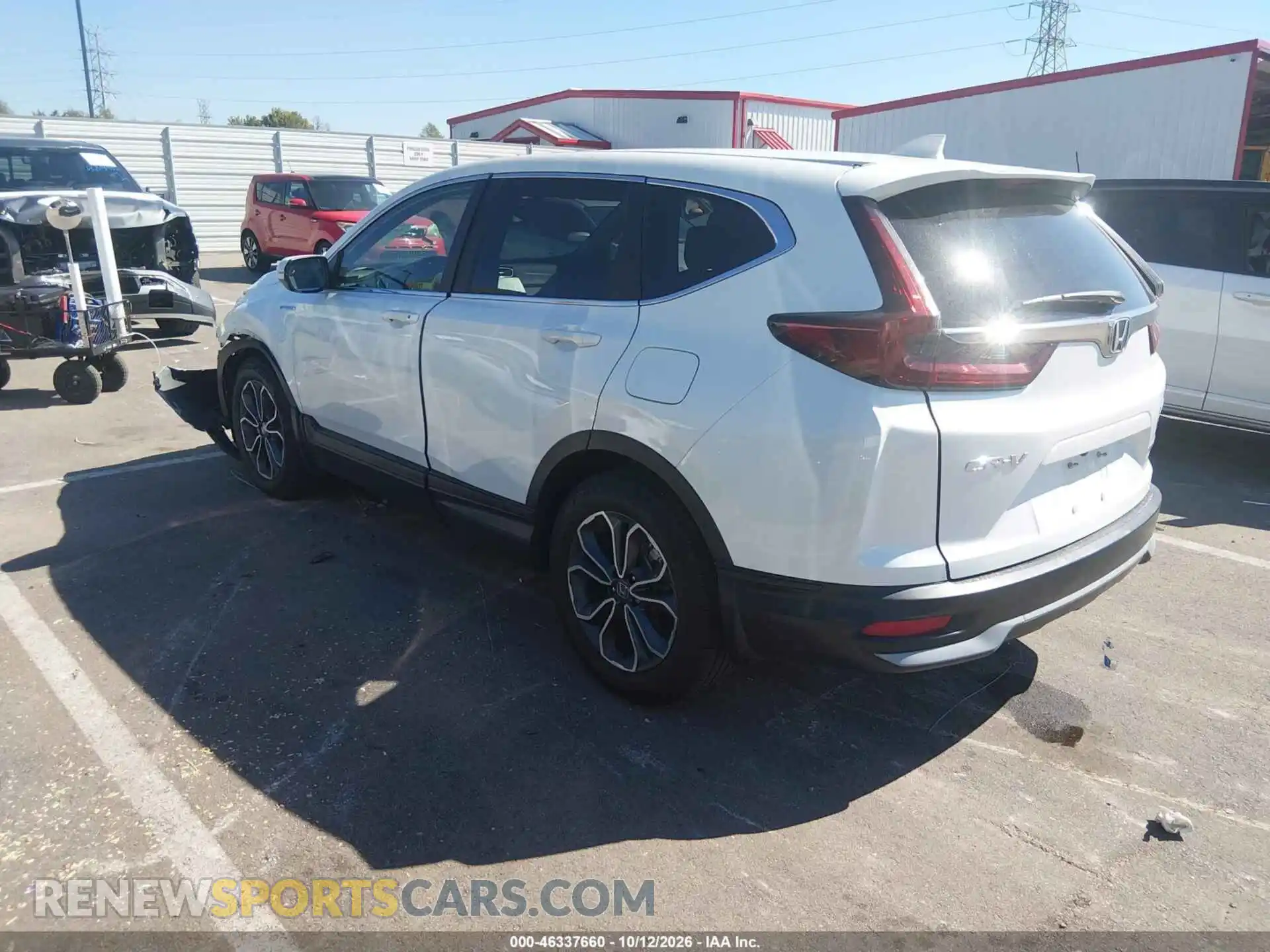 3 Фотография поврежденного автомобиля 7FART6H89ME024286 HONDA CR-V HYBRID 2021