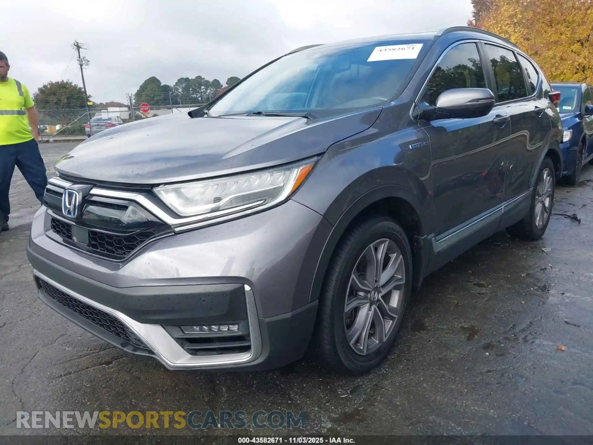 2 Photograph of a damaged car 7FART6H91ME012352 HONDA CR-V HYBRID 2021