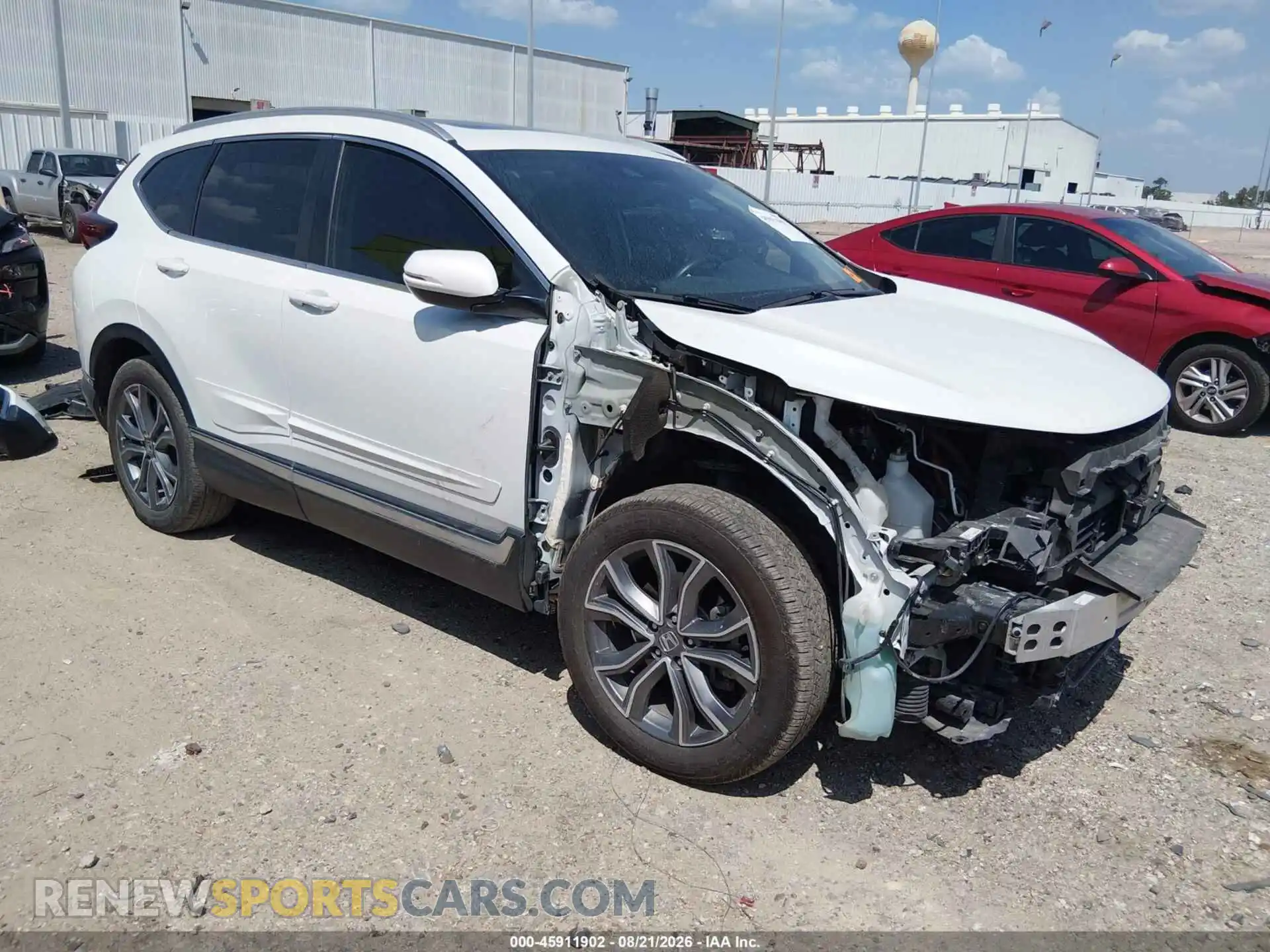 1 Photograph of a damaged car 7FART6H91ME023691 HONDA CR-V HYBRID 2021