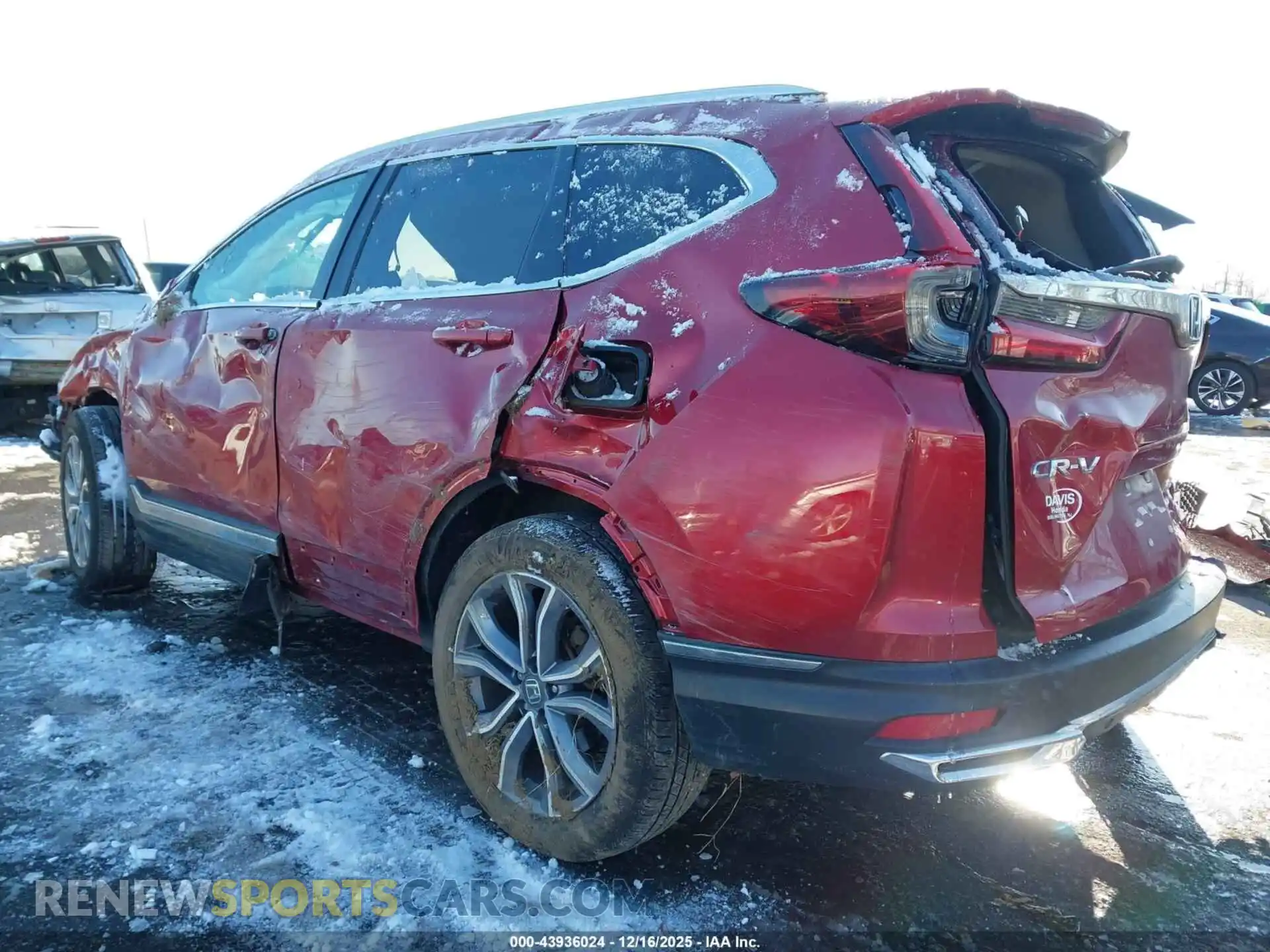 3 Photograph of a damaged car 7FART6H96ME034251 HONDA CR-V HYBRID 2021