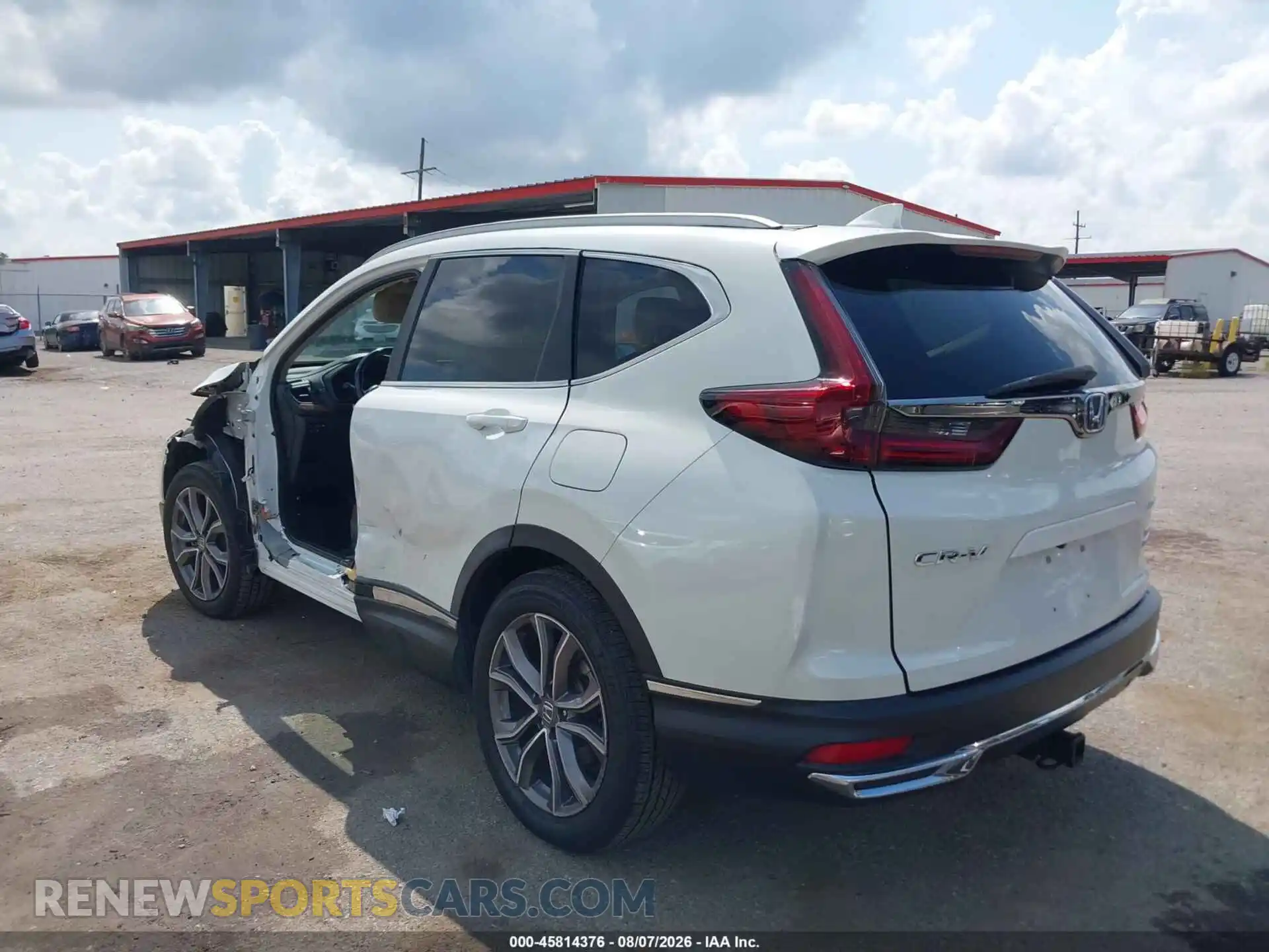 3 Photograph of a damaged car 7FART6H98ME010873 HONDA CR-V HYBRID 2021