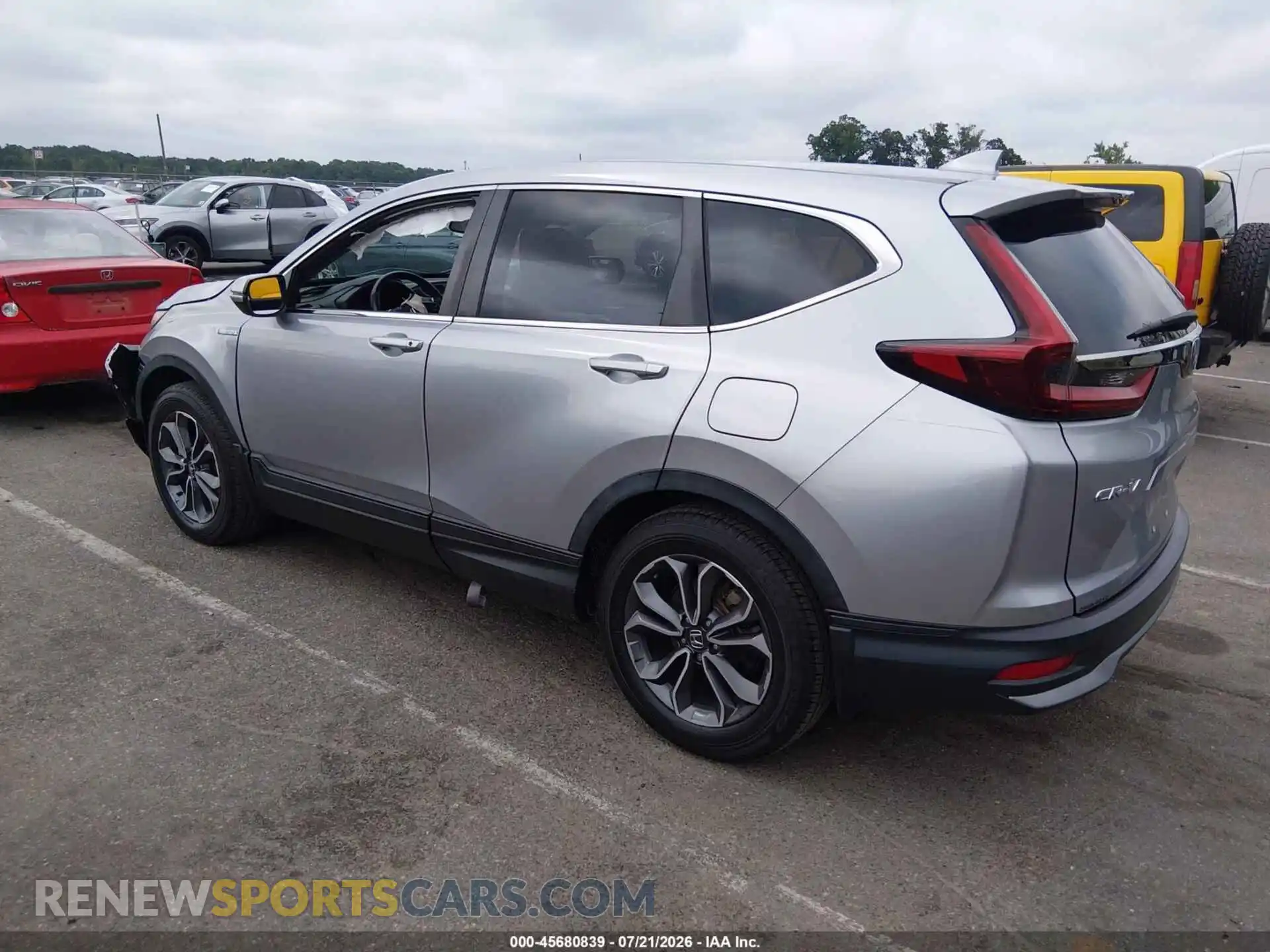3 Photograph of a damaged car 5J6RT6H83NL040939 HONDA CR-V HYBRID 2022