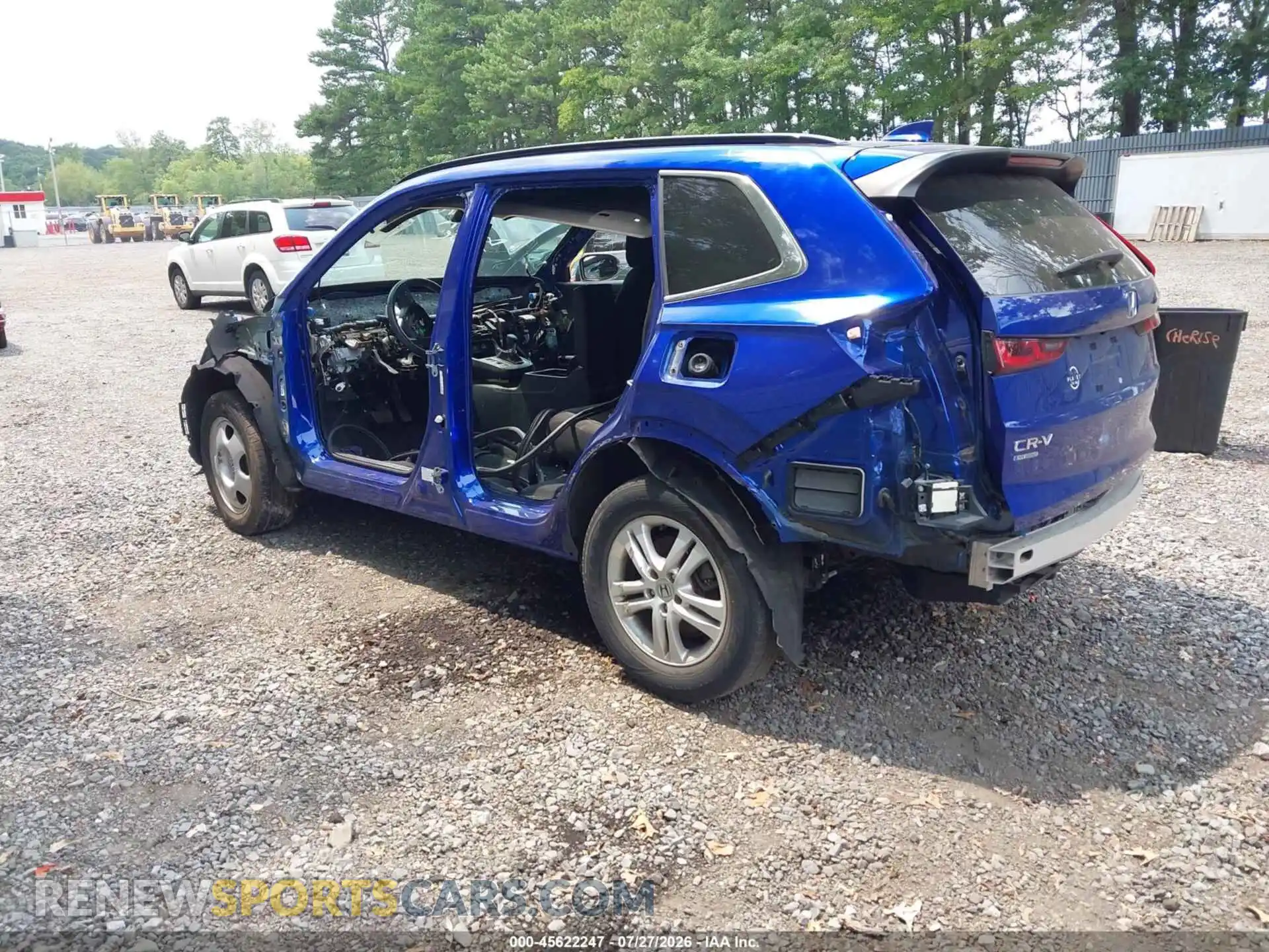 3 Photograph of a damaged car 5J6RS6H59RL026204 HONDA CR-V HYBRID 2024