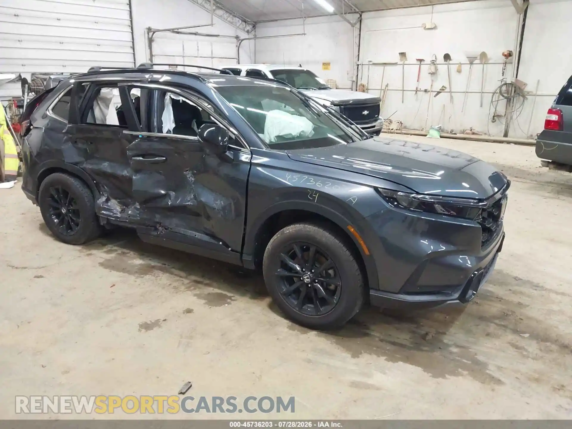1 Photograph of a damaged car 5J6RS6H81RL029317 HONDA CR-V HYBRID 2024