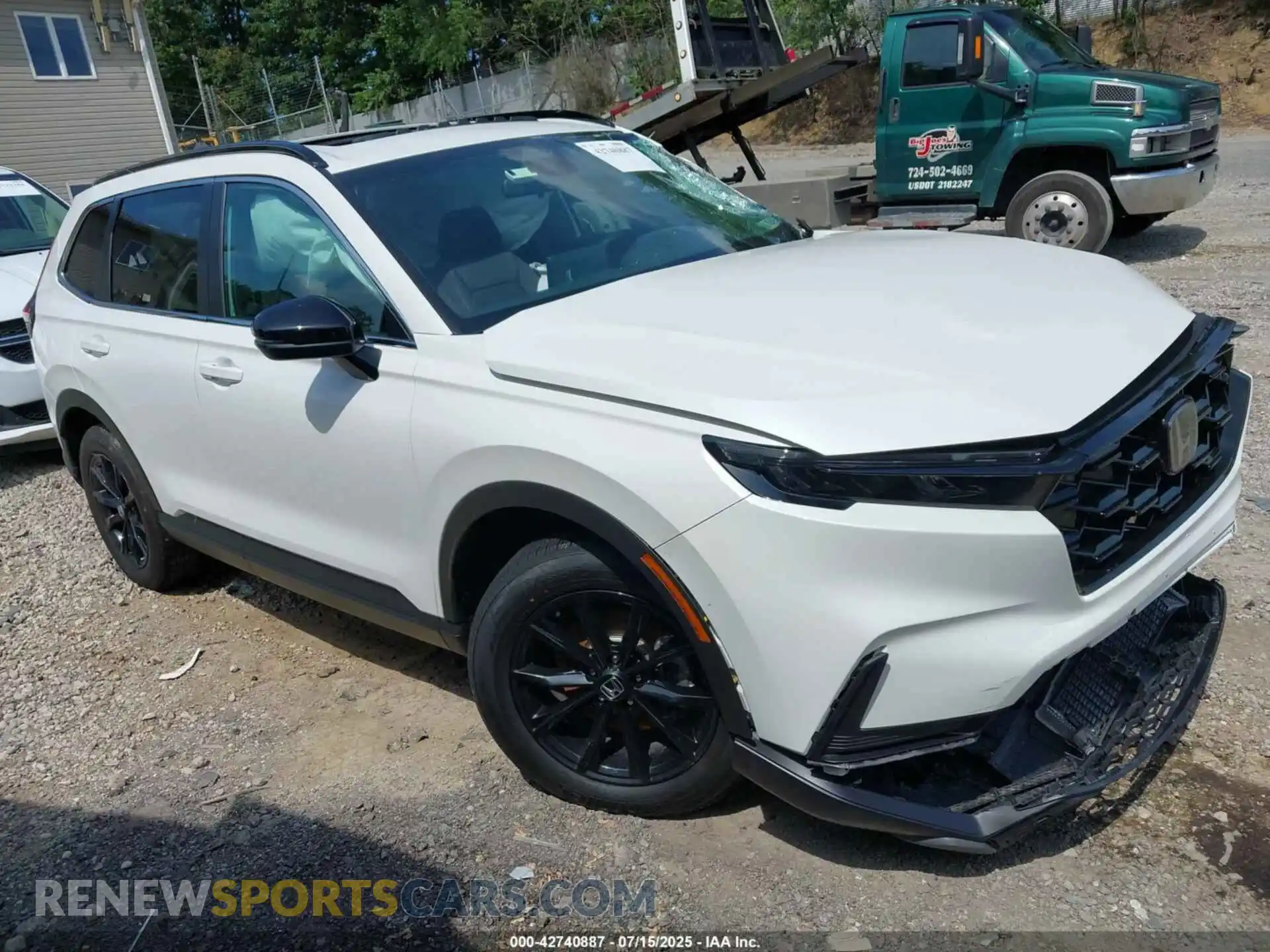 1 Photograph of a damaged car 7FARS6H55SE061731 HONDA CR-V HYBRID 2025