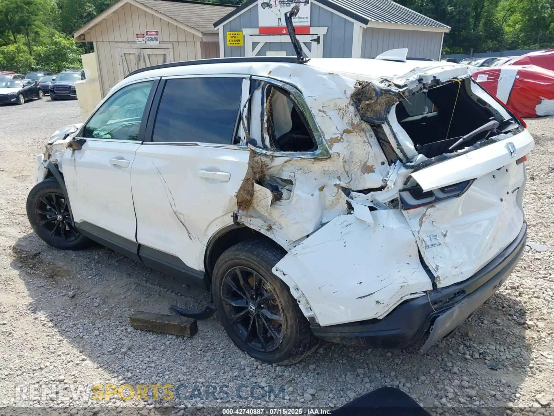 3 Photograph of a damaged car 7FARS6H55SE061731 HONDA CR-V HYBRID 2025