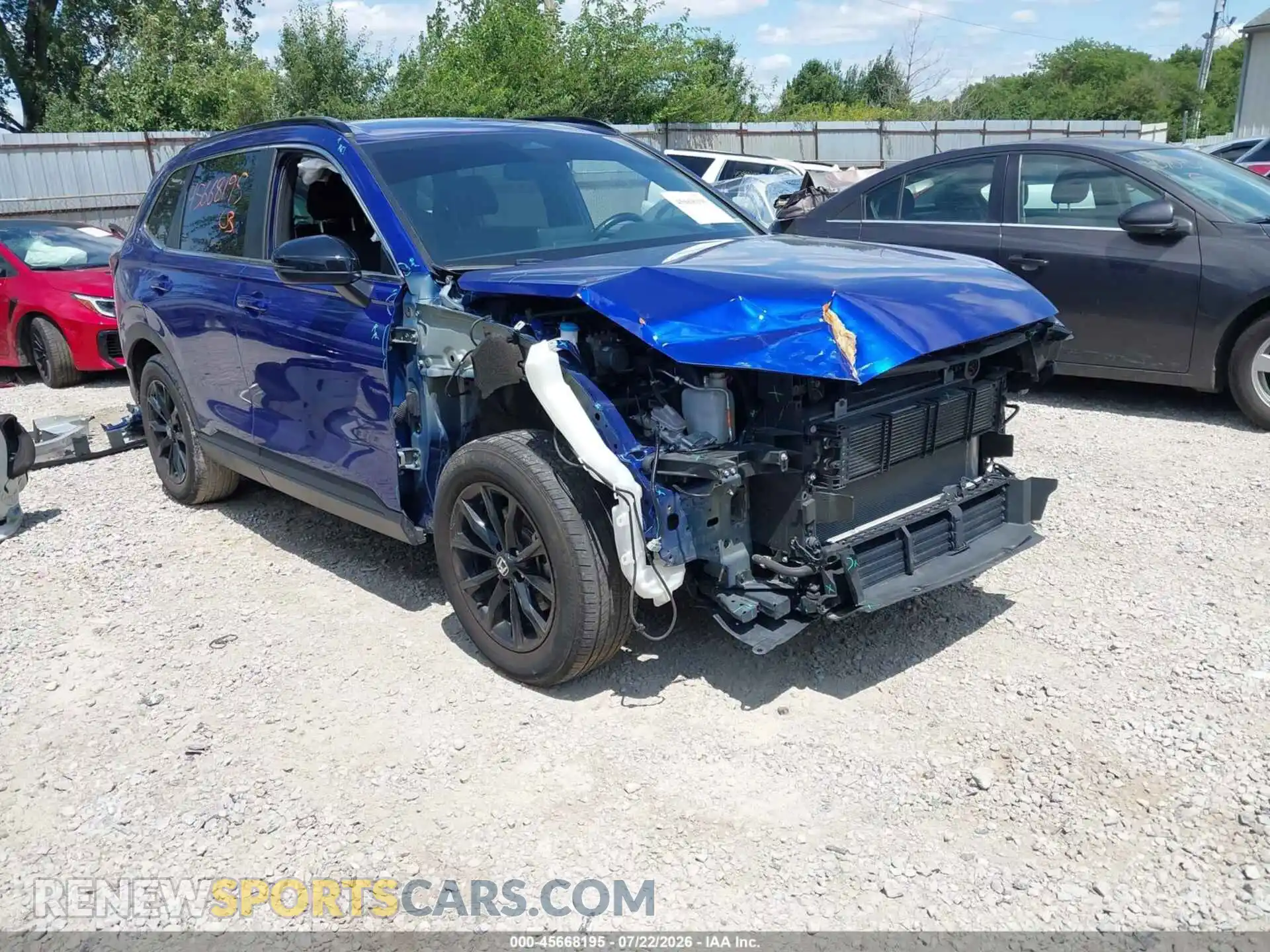 1 fotografías del automóvil dañado 7FARS6H57SE057938 HONDA CR-V HYBRID 2025
