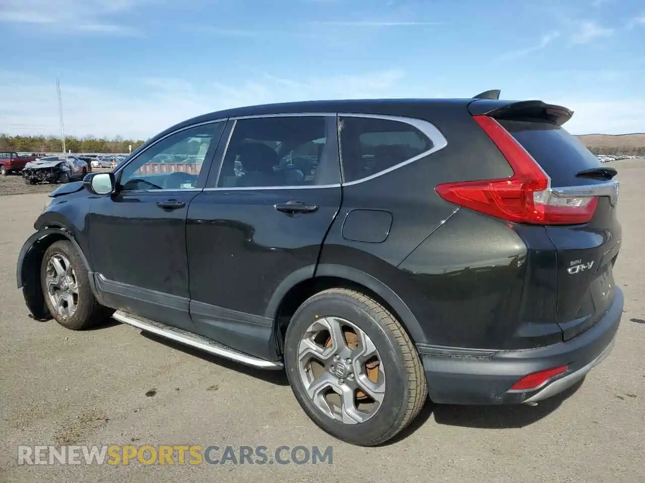 2 Photograph of a damaged car 2HKRW2H81KH623256 HONDA CRV 2019