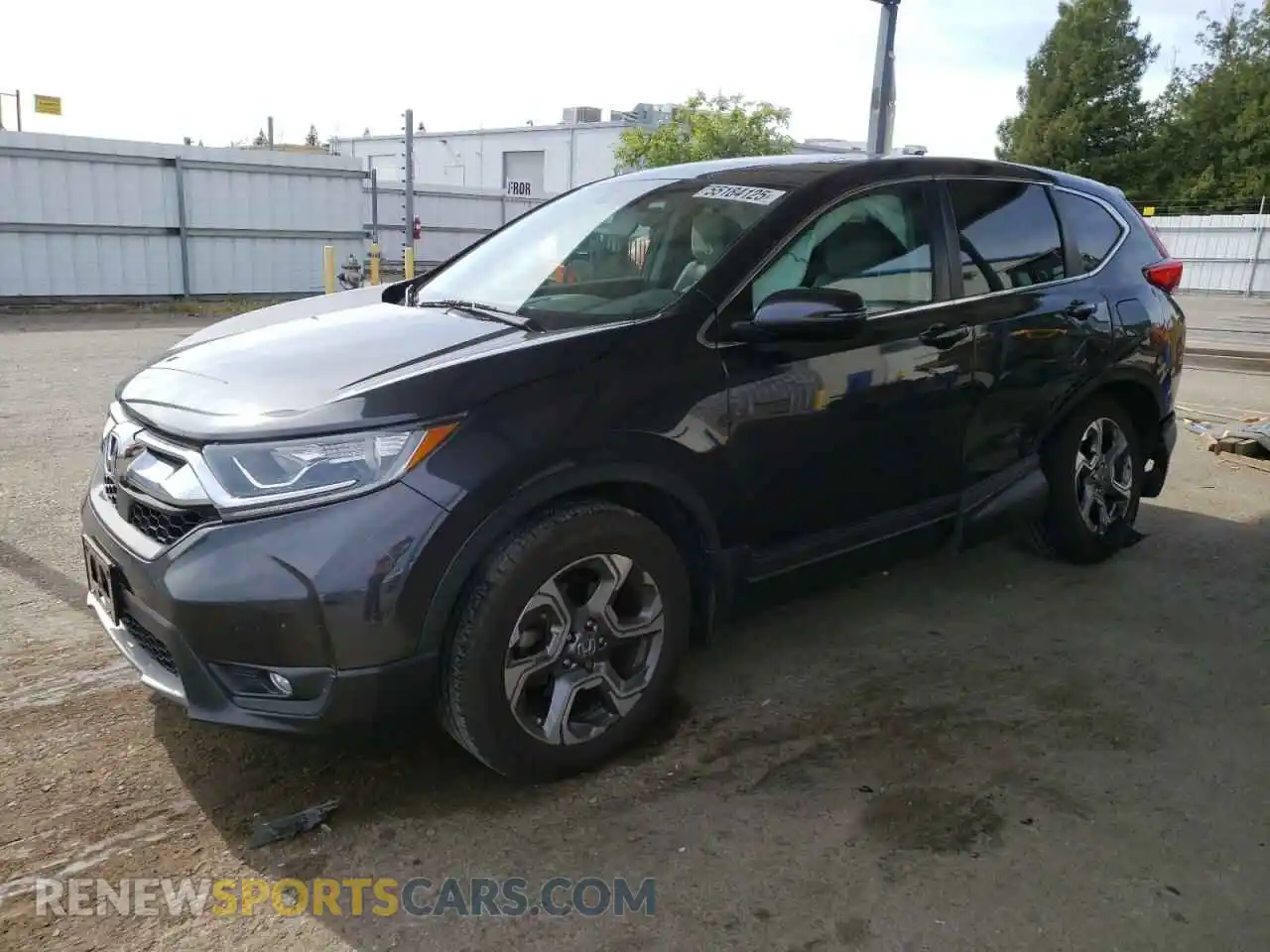 1 Фотография поврежденного автомобиля 5J6RW1H50KA027086 HONDA CRV 2019