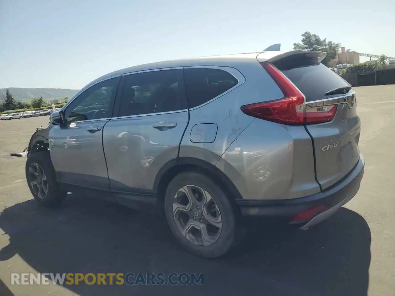 2 fotografías del automóvil dañado 5J6RW1H58KA028860 HONDA CRV 2019