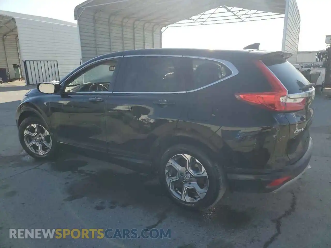 2 Photograph of a damaged car 5J6RW1H85KA047781 HONDA CRV 2019