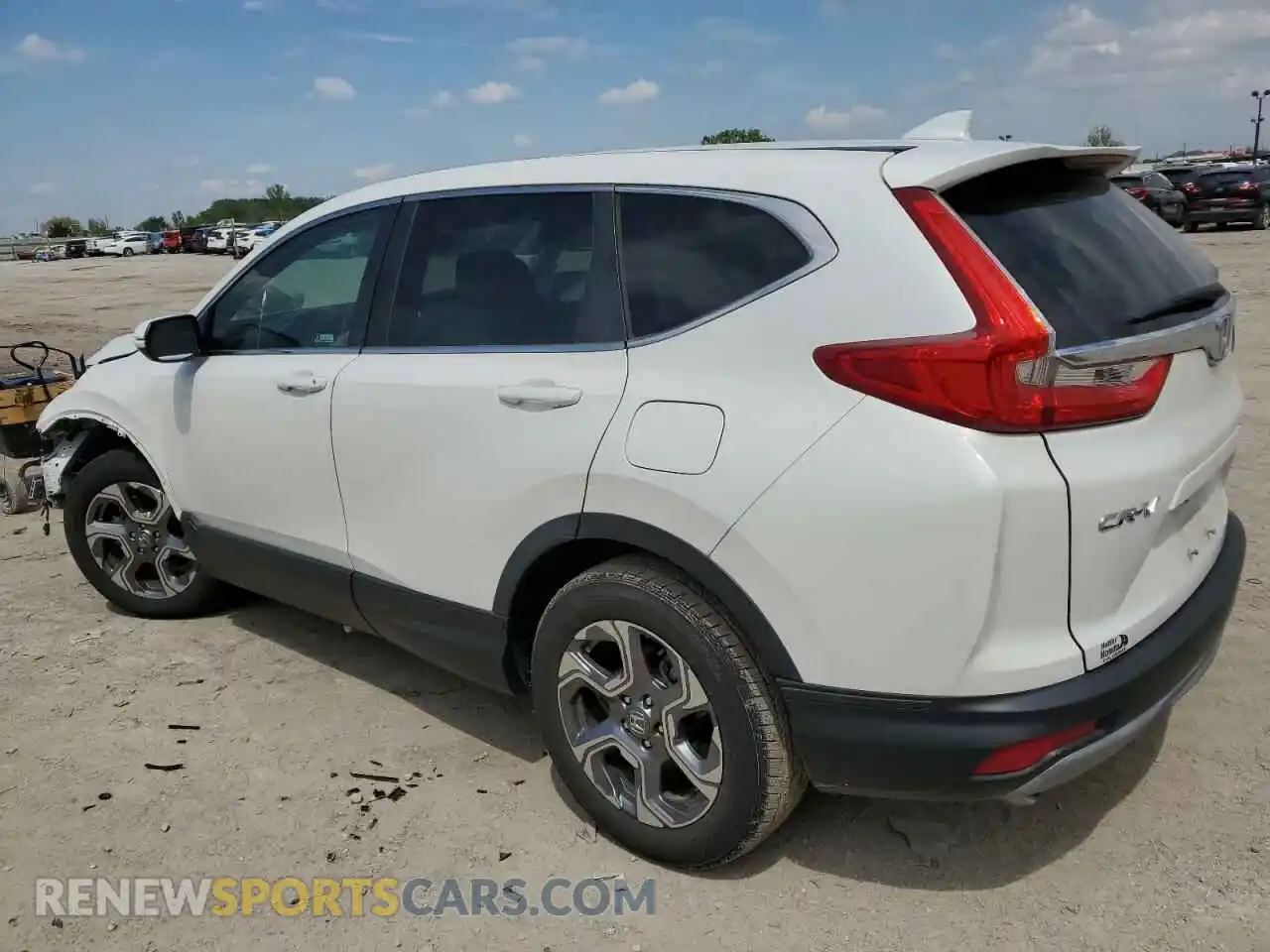 2 Photograph of a damaged car 5J6RW2H52KA014555 HONDA CRV 2019