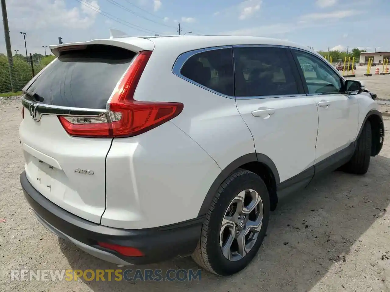 3 Photograph of a damaged car 5J6RW2H52KA014555 HONDA CRV 2019