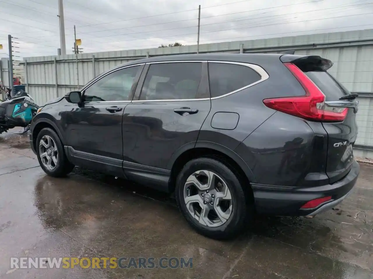 2 Photograph of a damaged car 5J6RW2H53KA014791 HONDA CRV 2019