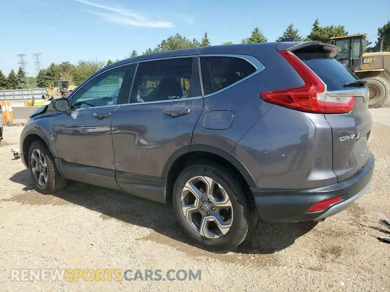 2 Photograph of a damaged car 5J6RW2H54KL013475 HONDA CRV 2019