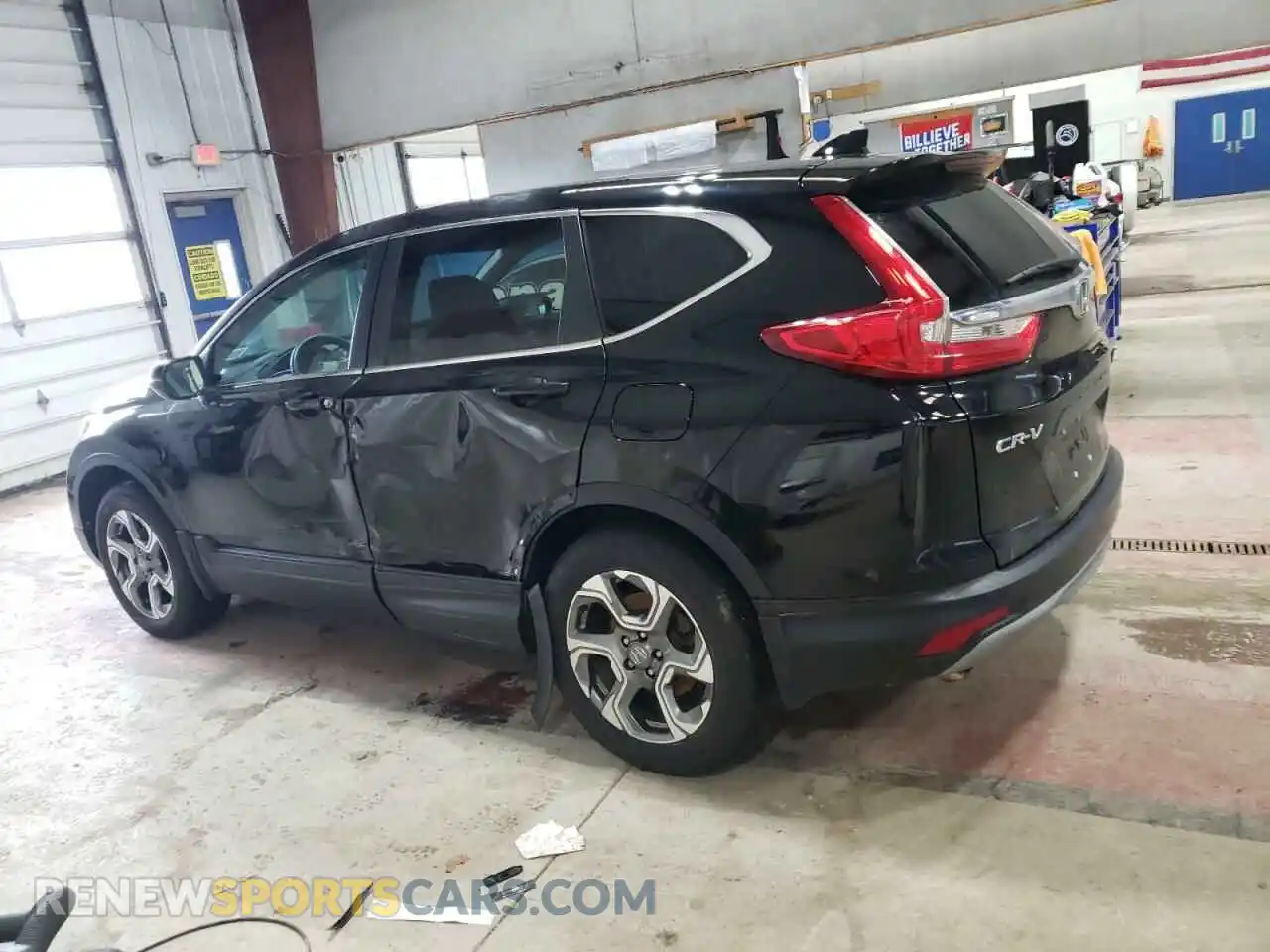 2 Photograph of a damaged car 5J6RW2H55KA006482 HONDA CRV 2019