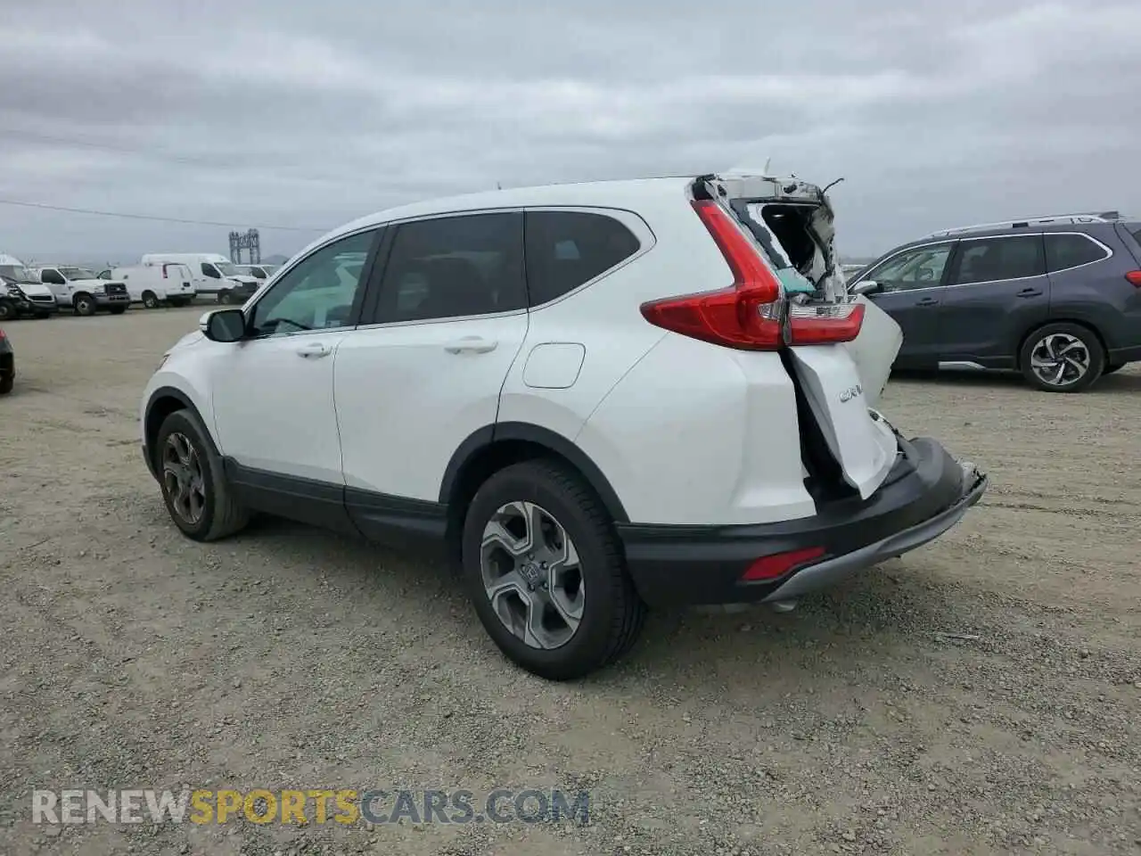 2 Photograph of a damaged car 5J6RW2H56KA020374 HONDA CRV 2019